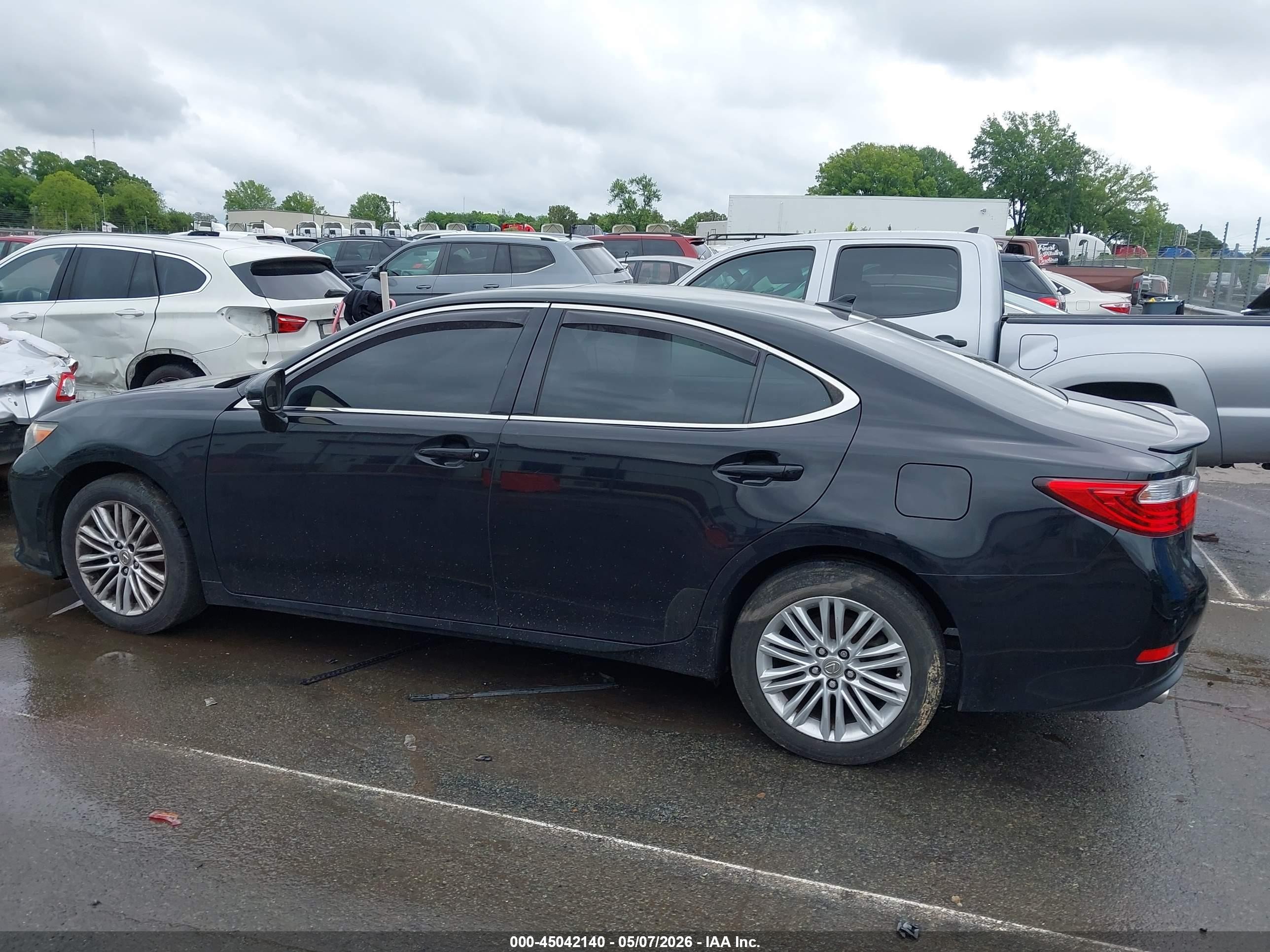 2014 Lexus Es 350   Black vin: JTHBK1GG5E2099579