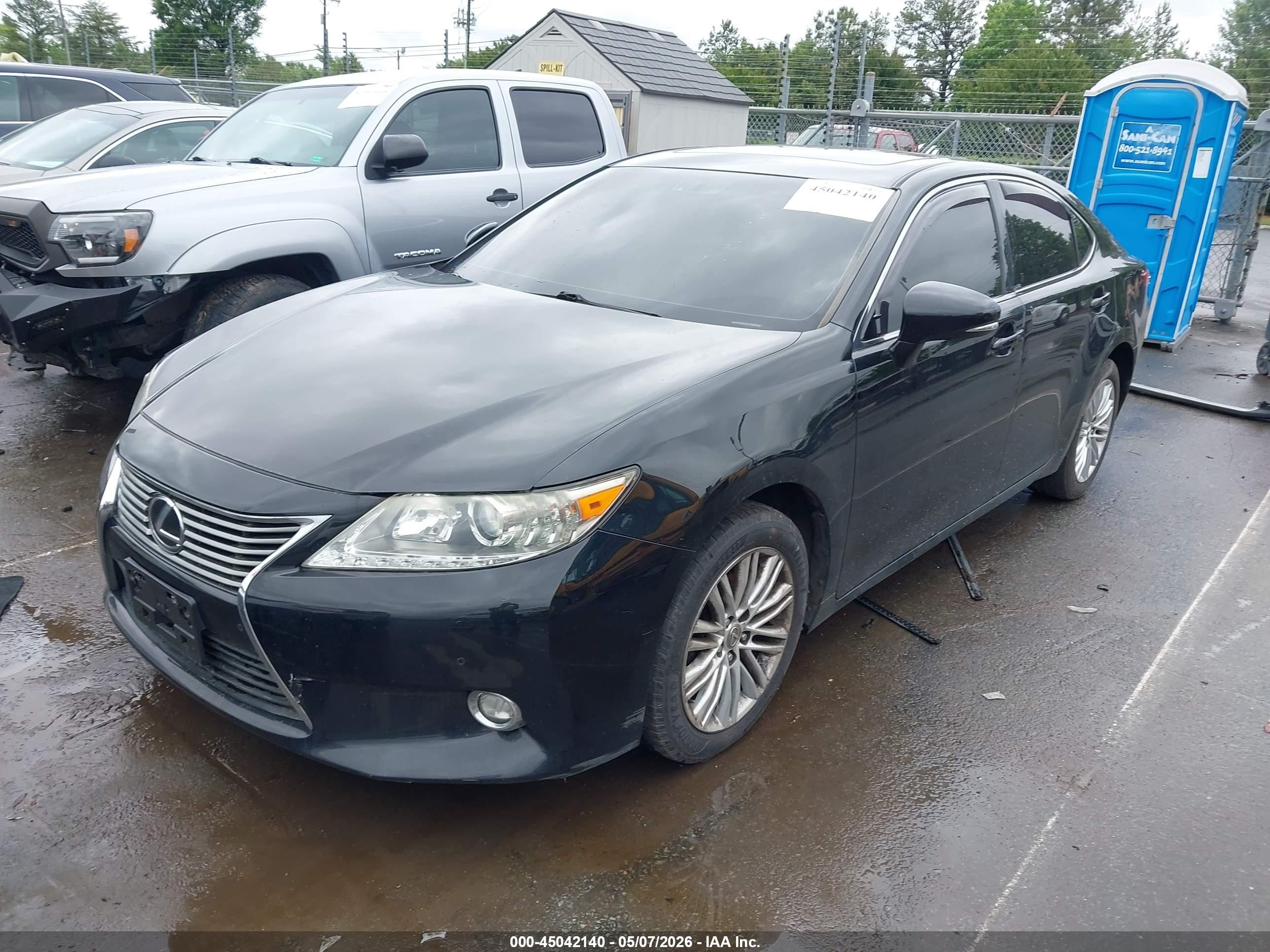 2014 Lexus Es 350   Black vin: JTHBK1GG5E2099579