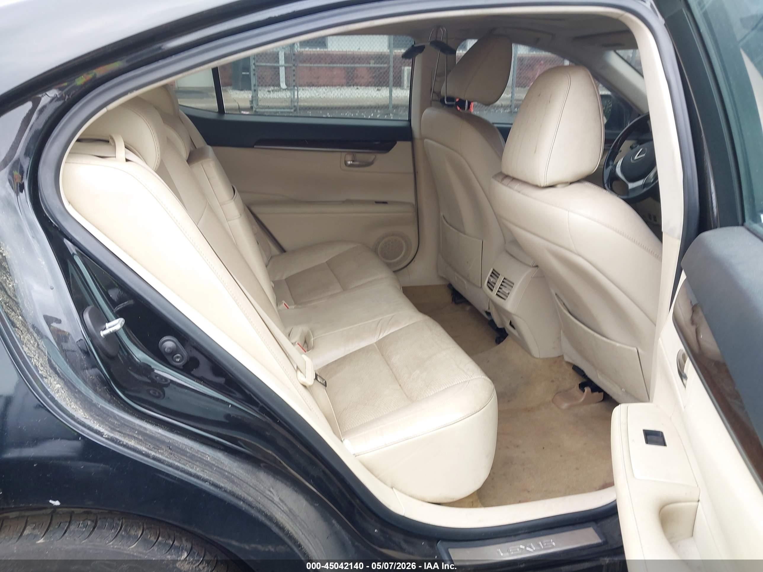 2014 Lexus Es 350   Black vin: JTHBK1GG5E2099579