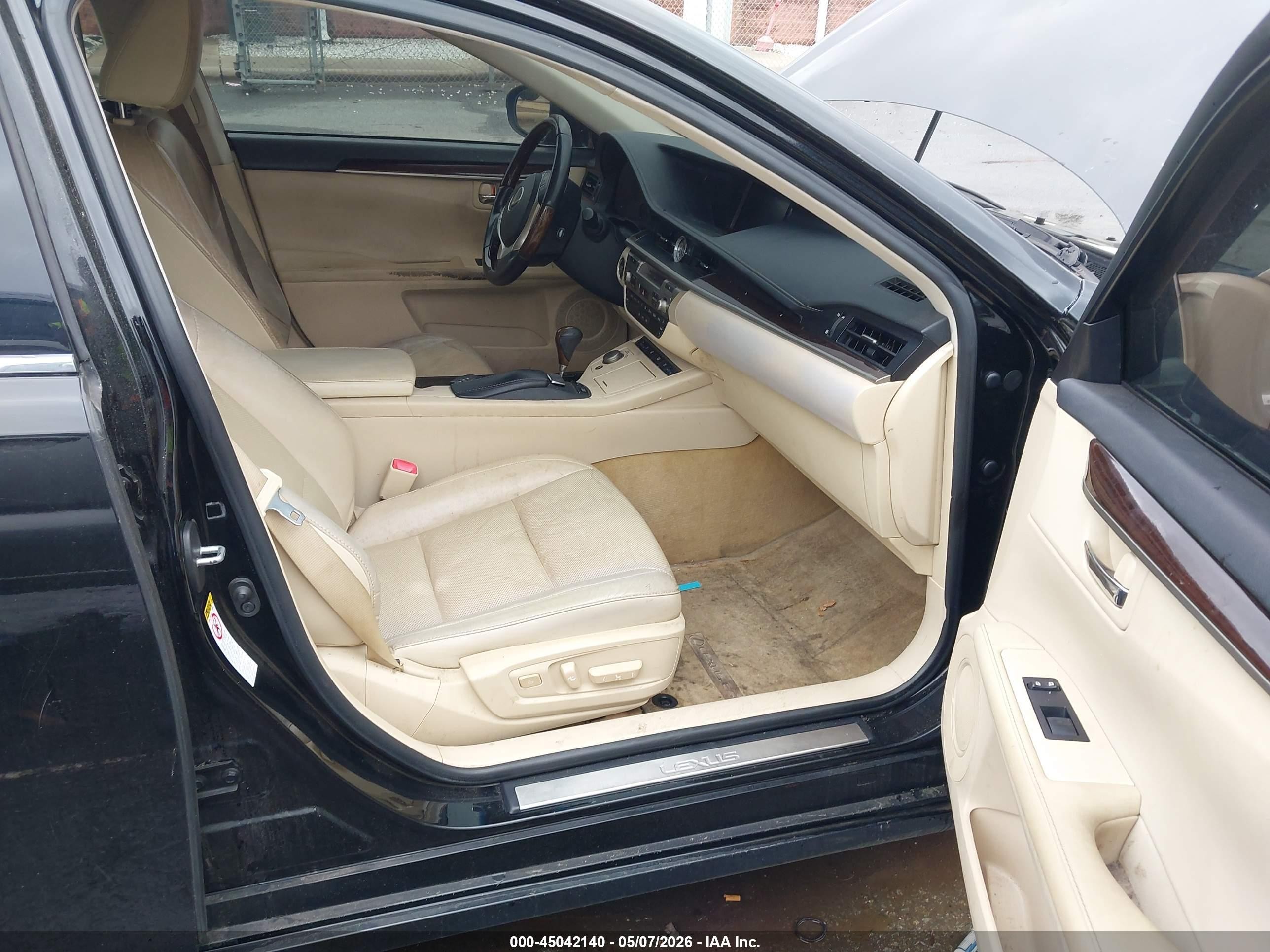 2014 Lexus Es 350   Black vin: JTHBK1GG5E2099579