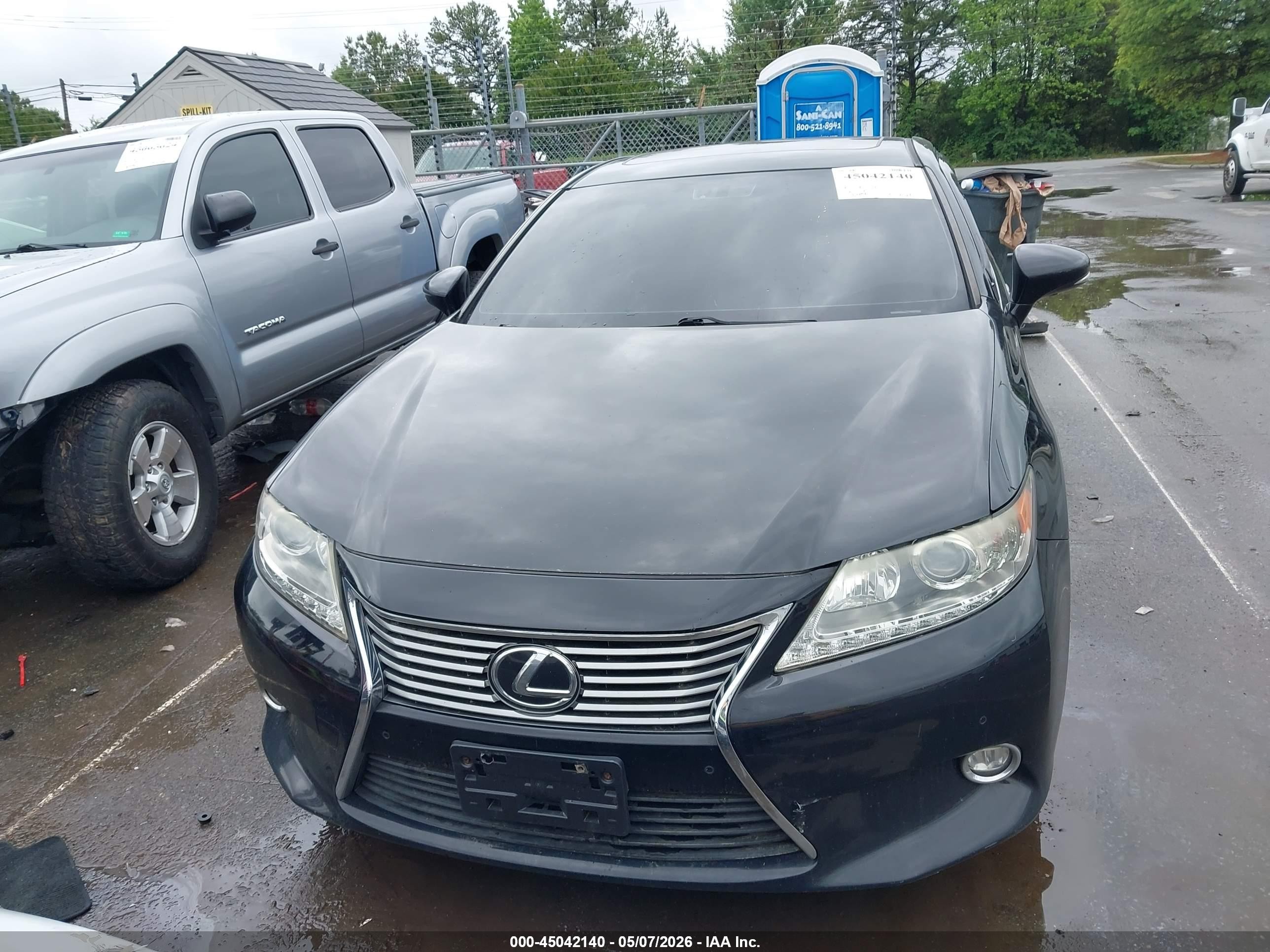 2014 Lexus Es 350   Black vin: JTHBK1GG5E2099579