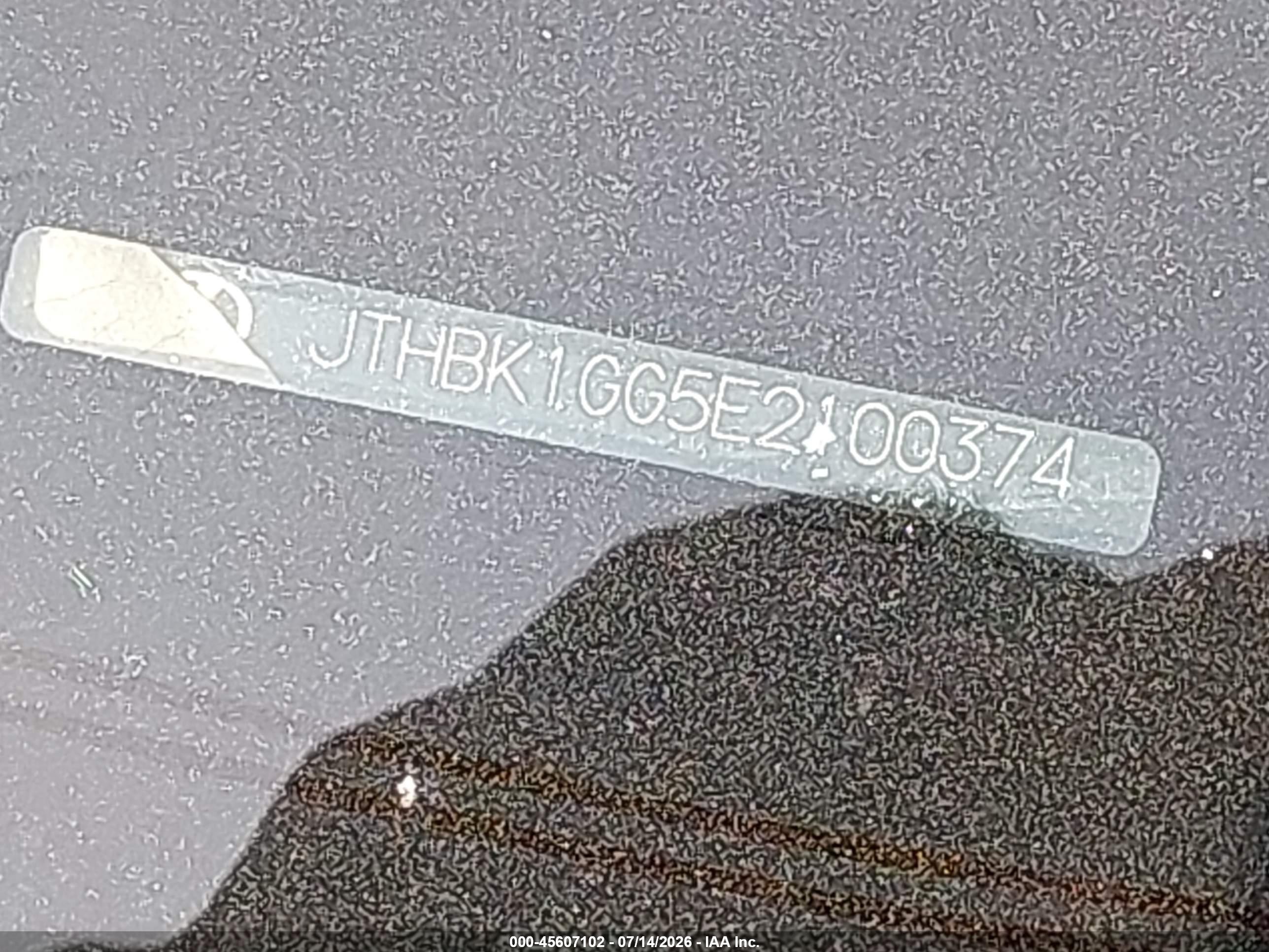 2014 Lexus Es 350   Black vin: JTHBK1GG5E2100374
