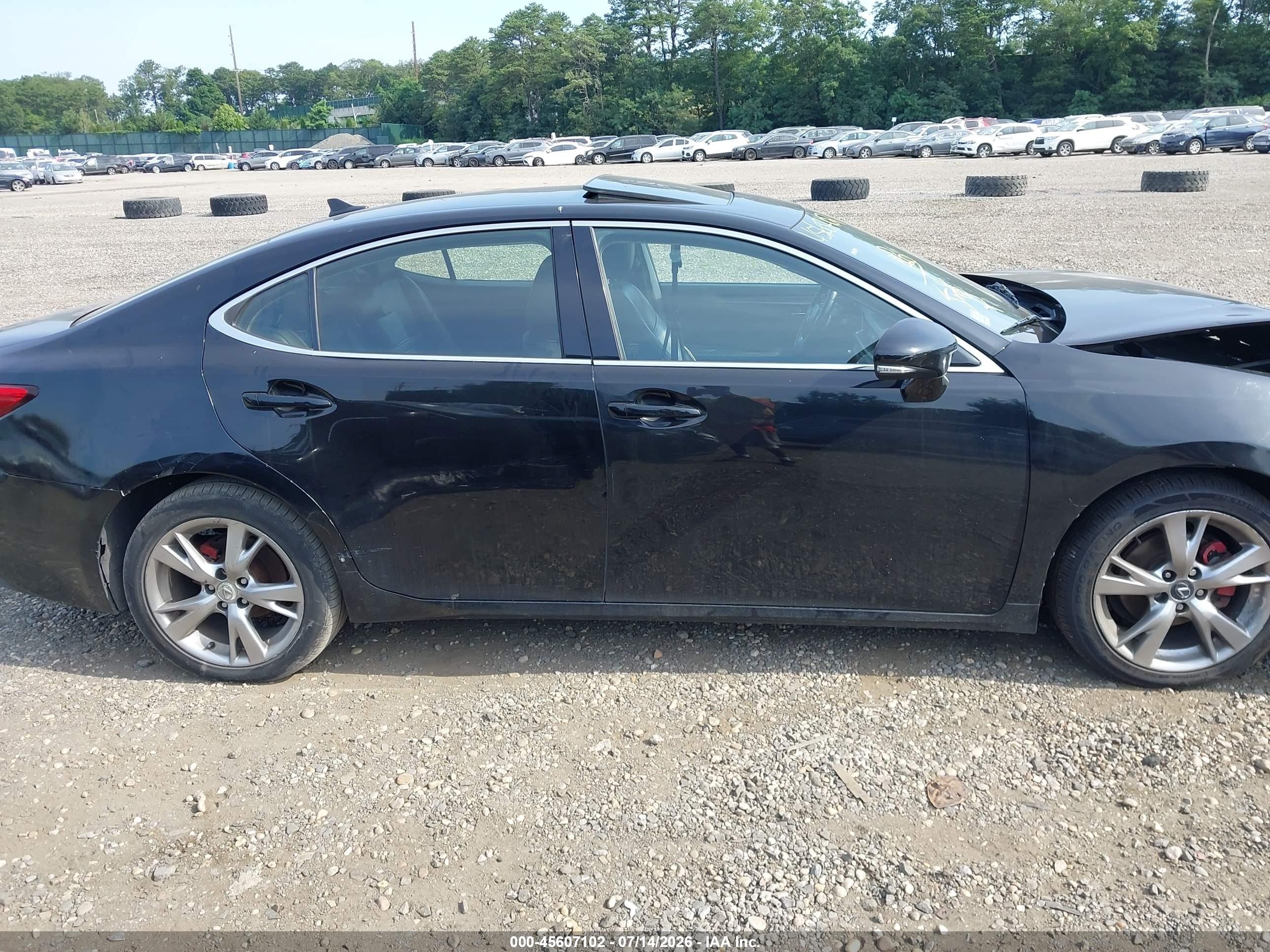 2014 Lexus Es 350   Black vin: JTHBK1GG5E2100374