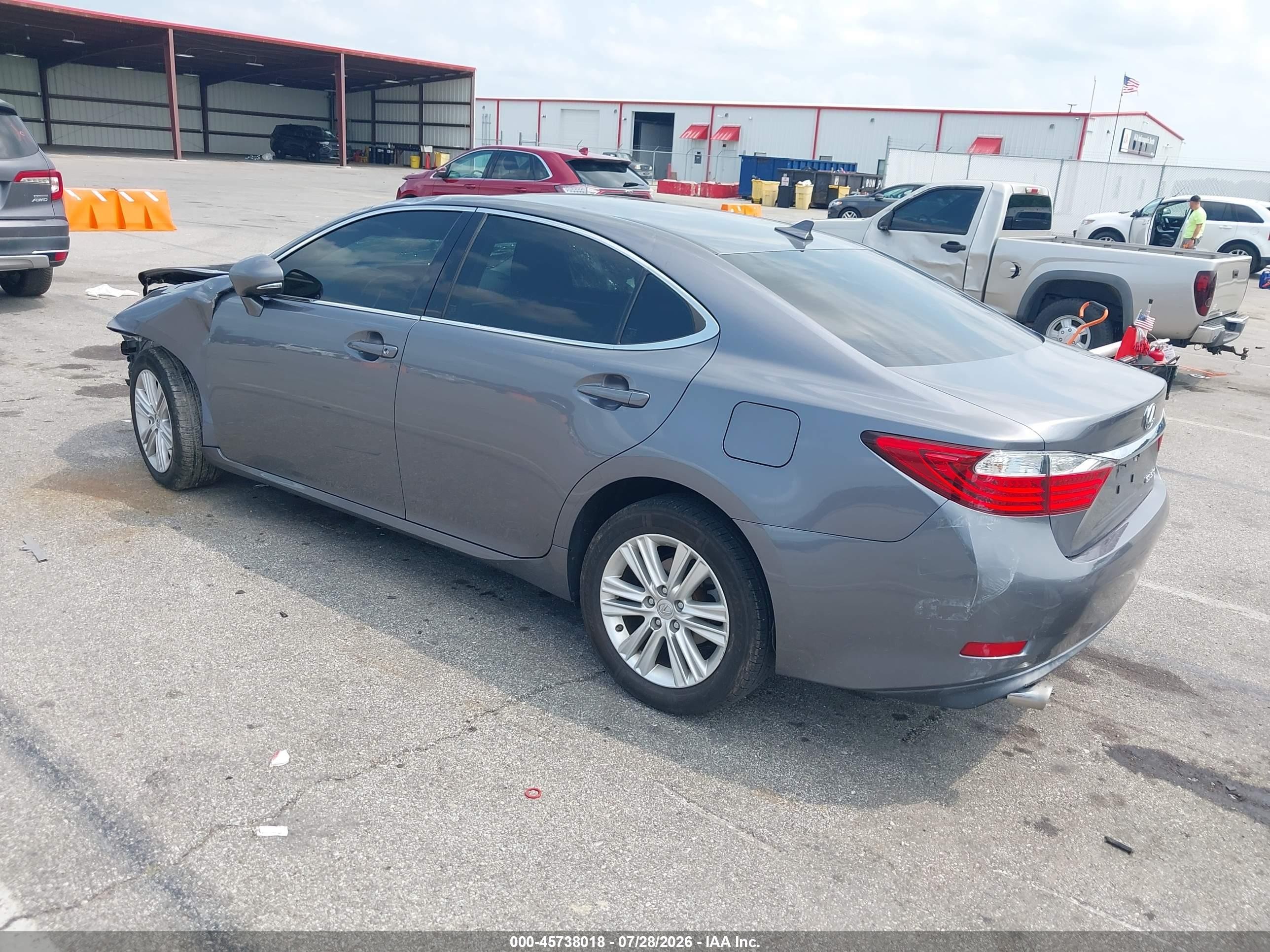 2014 Lexus Es 350   Gray vin: JTHBK1GG5E2108135