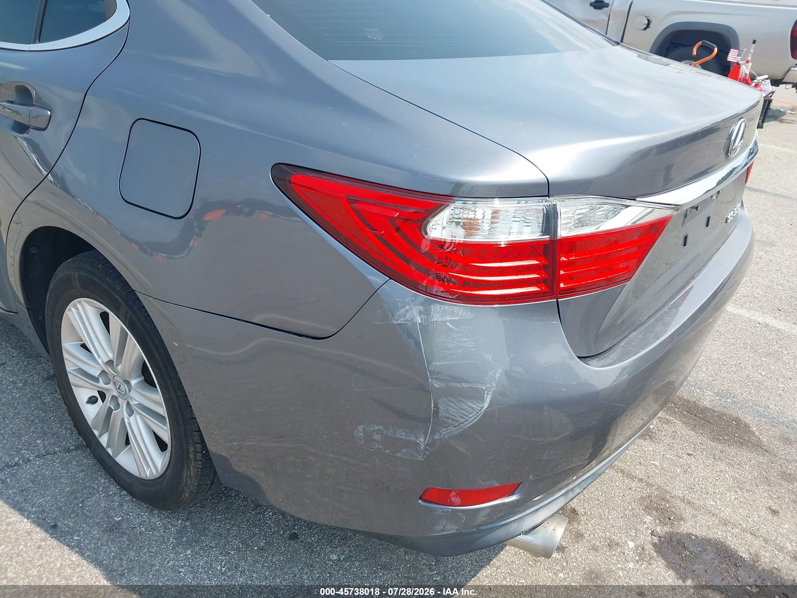 2014 Lexus Es 350   Gray vin: JTHBK1GG5E2108135