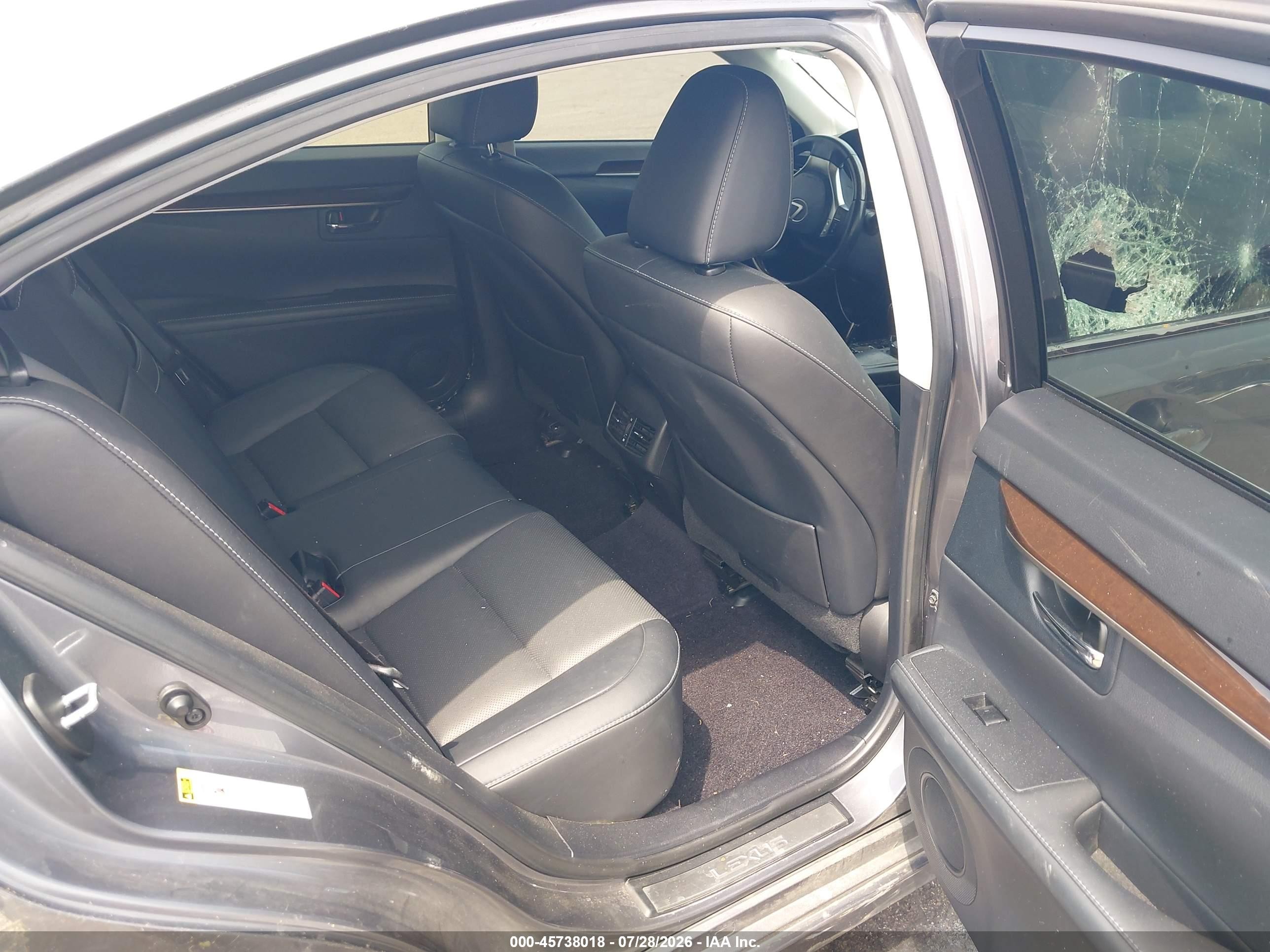 2014 Lexus Es 350   Gray vin: JTHBK1GG5E2108135
