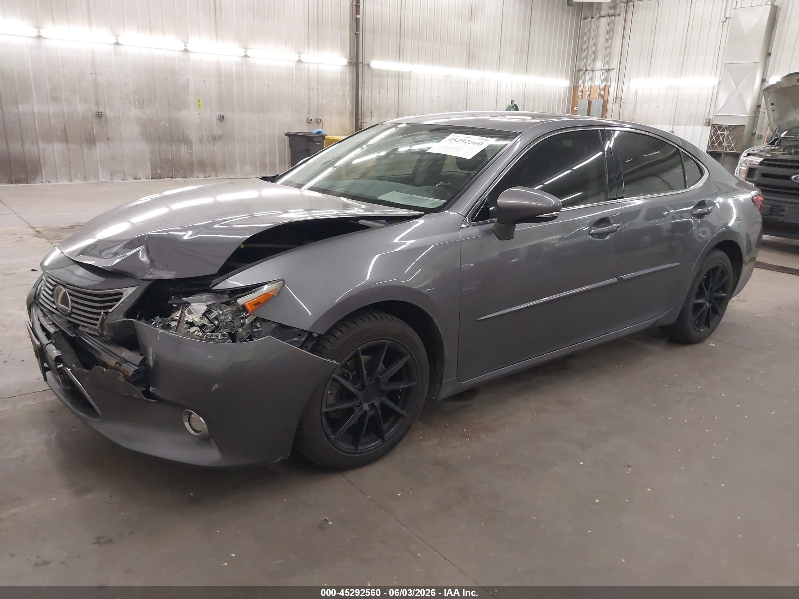 2014 Lexus Es 350   Gray vin: JTHBK1GG5E2111505