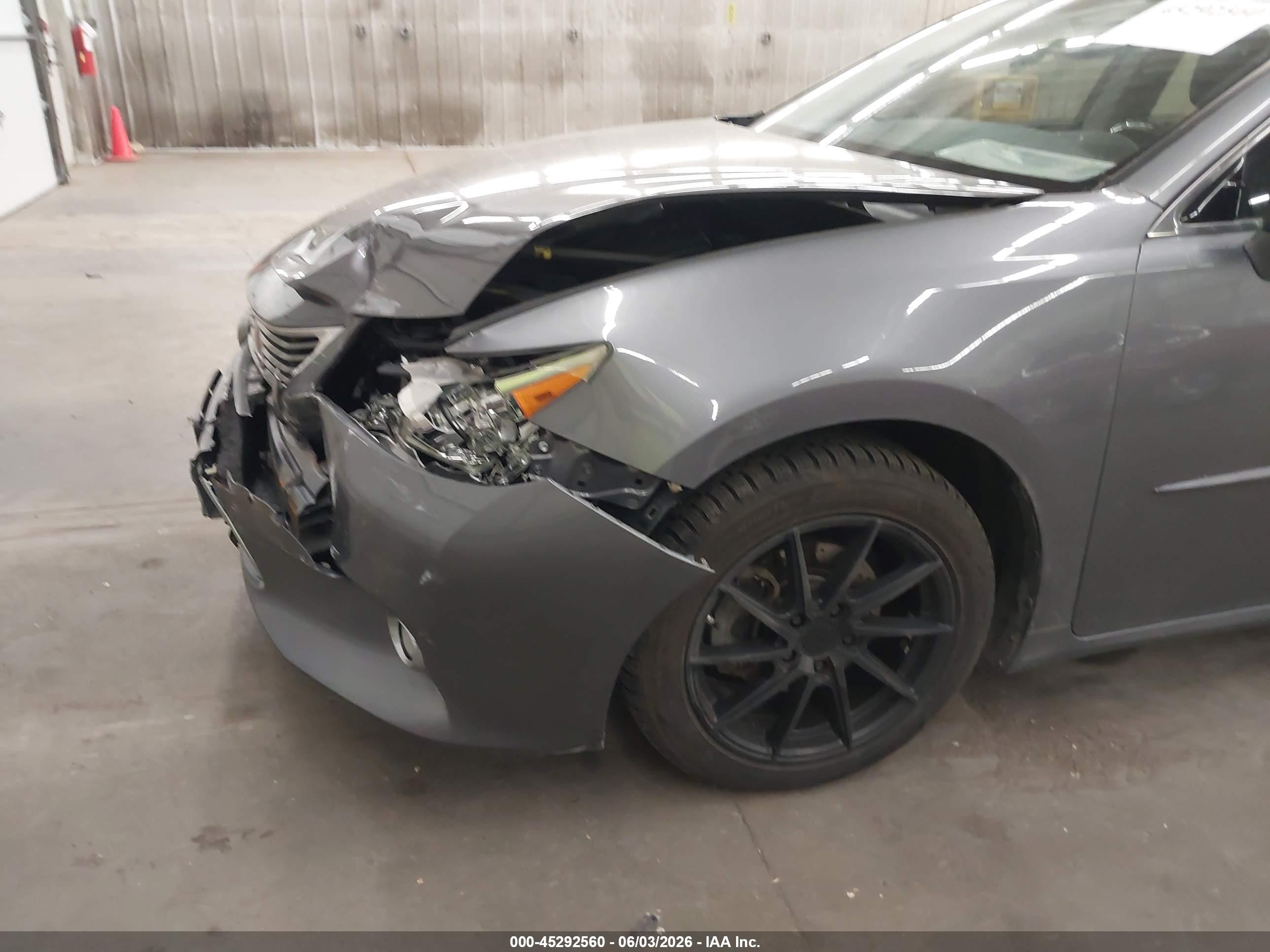 2014 Lexus Es 350   Gray vin: JTHBK1GG5E2111505