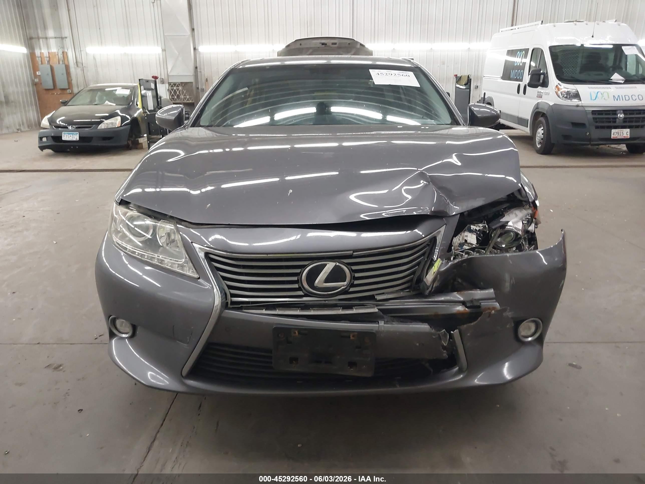 2014 Lexus Es 350   Gray vin: JTHBK1GG5E2111505