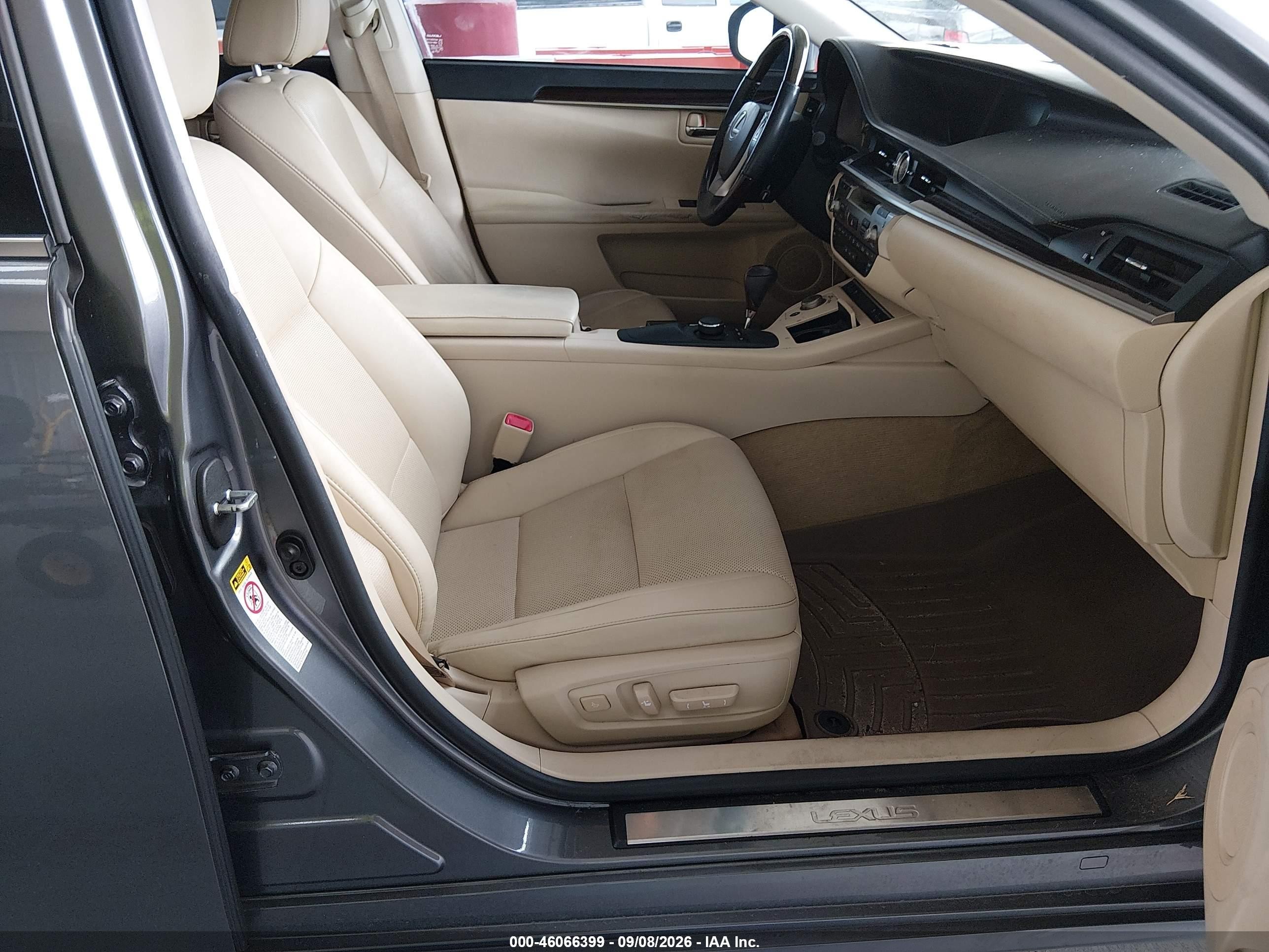 2014 Lexus Es 350   Gray vin: JTHBK1GG5E2123380