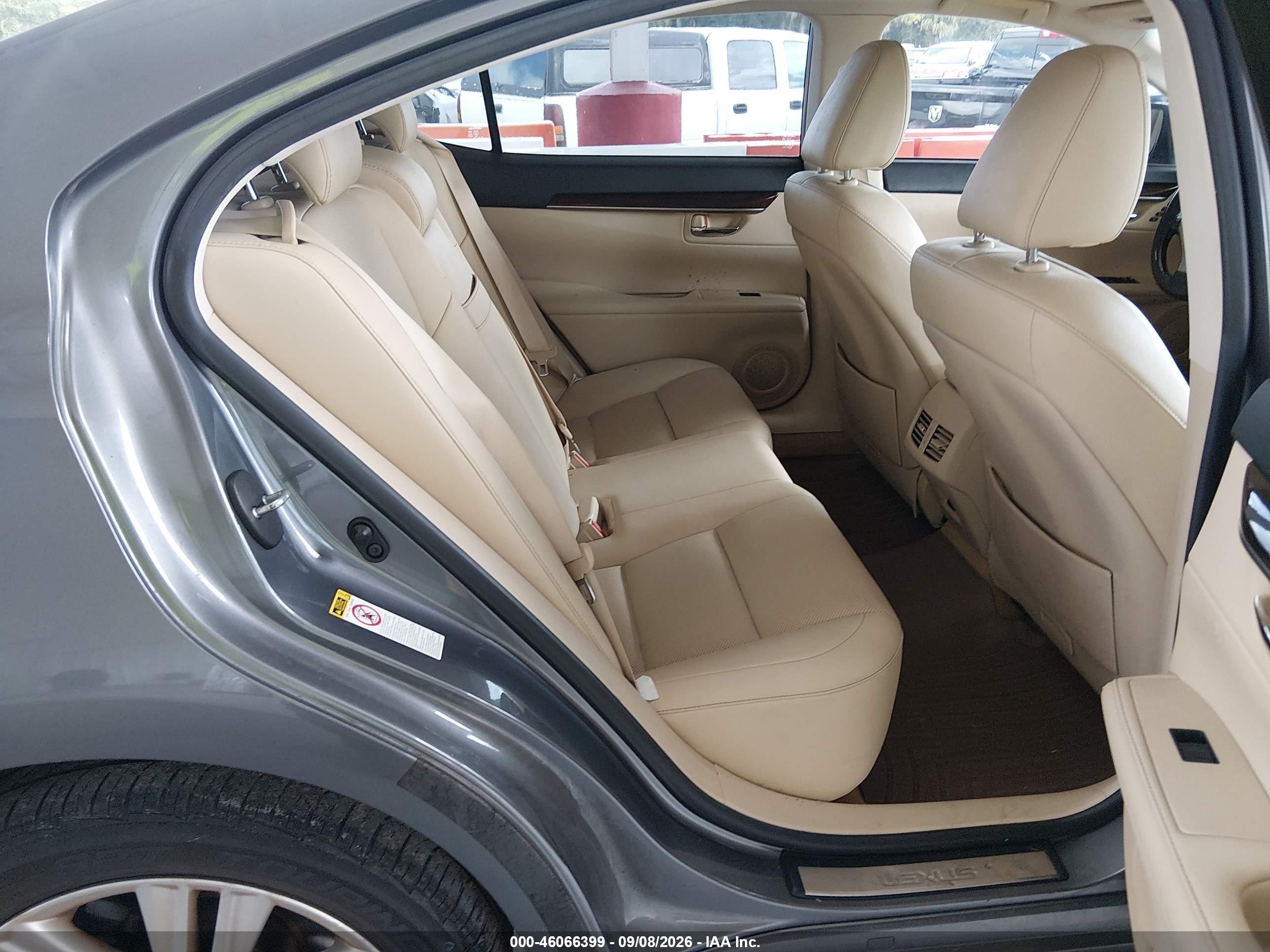 2014 Lexus Es 350   Gray vin: JTHBK1GG5E2123380