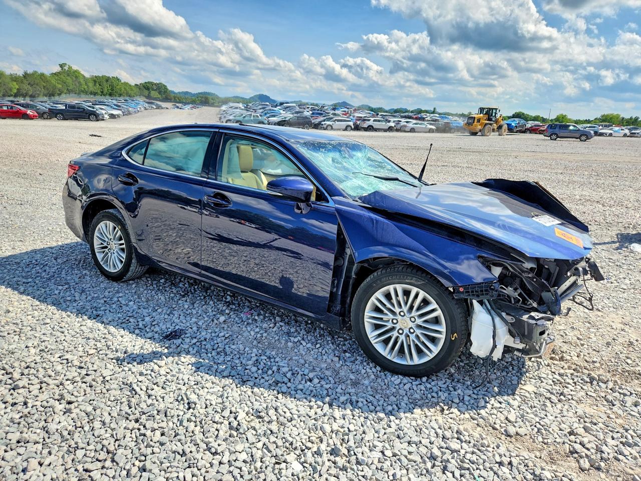 2014 Lexus Es 350 Синий vin: JTHBK1GG5E2124738