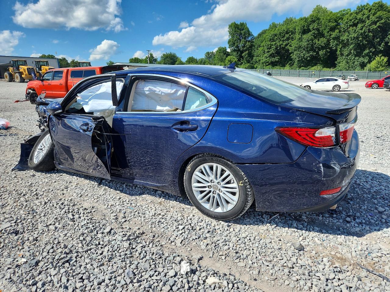 2014 Lexus Es 350 Синий vin: JTHBK1GG5E2124738