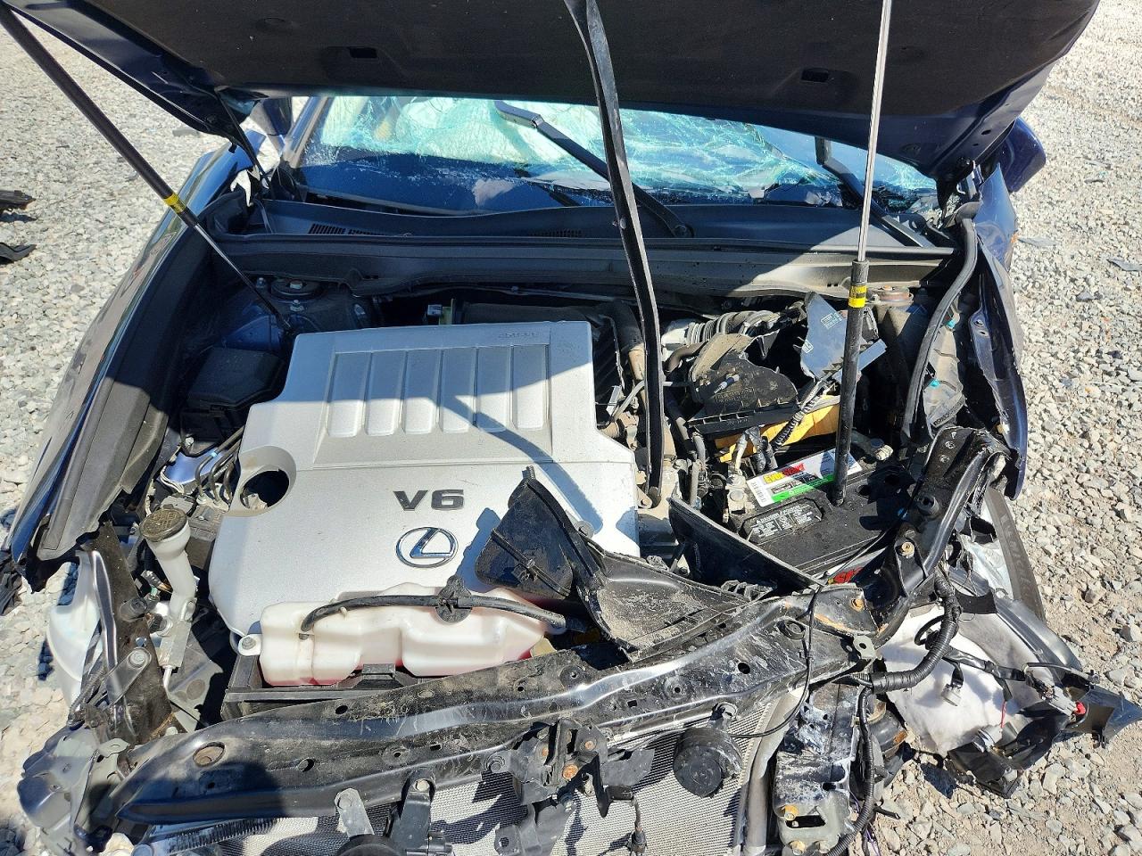 2014 Lexus Es 350 Синий vin: JTHBK1GG5E2124738