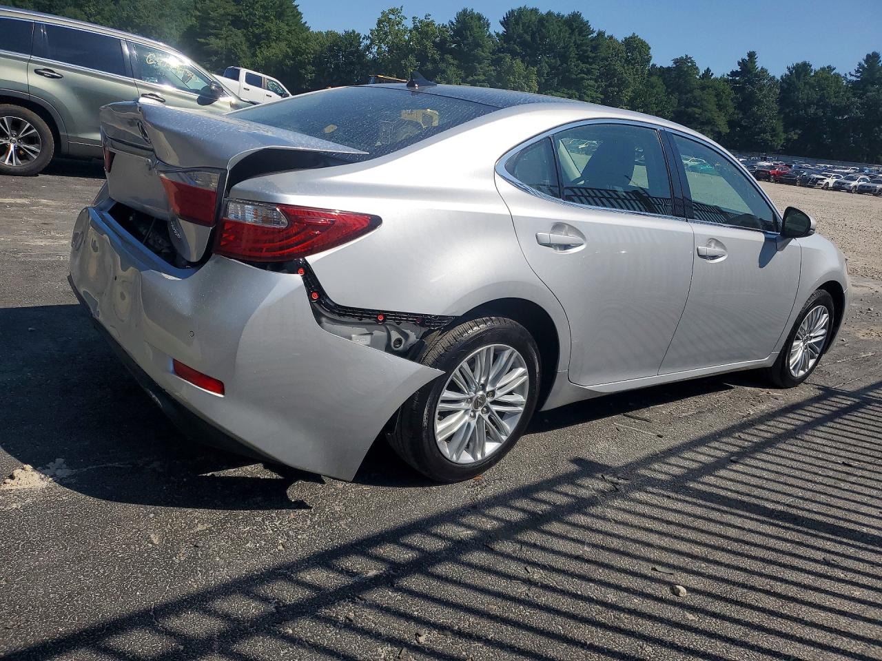 2014 Lexus Es 350 Silver vin: JTHBK1GG5E2128322
