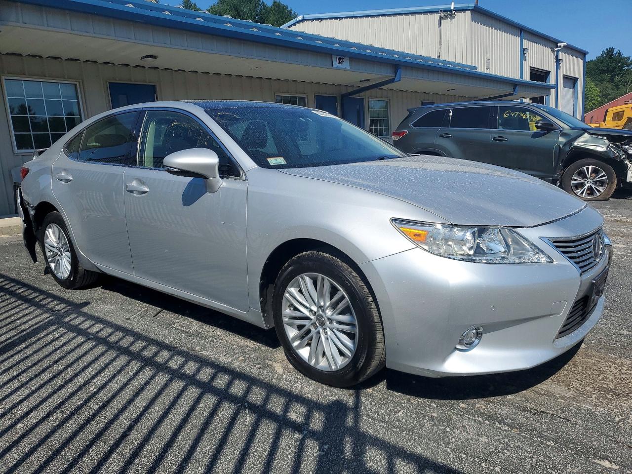 2014 Lexus Es 350 Silver vin: JTHBK1GG5E2128322