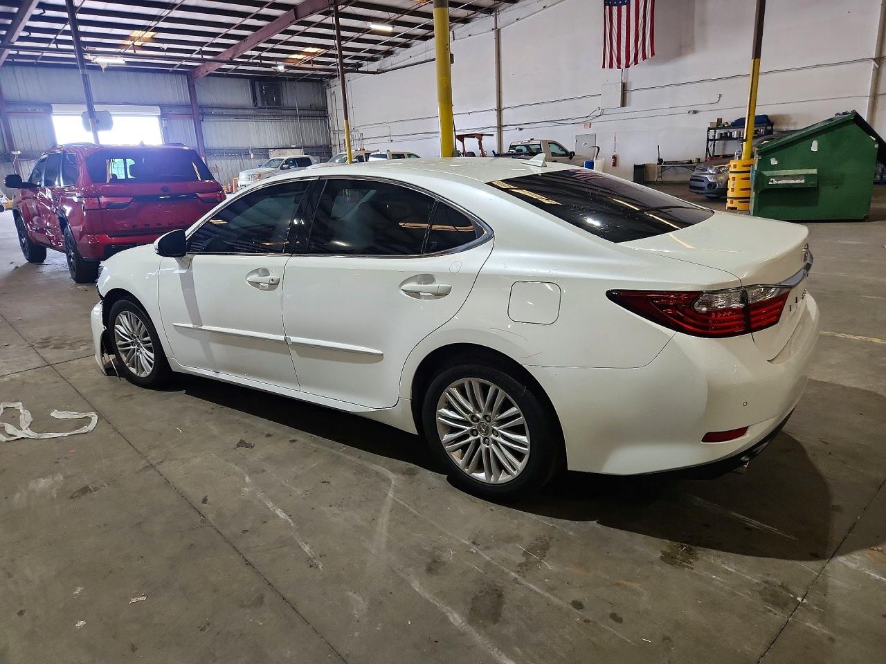 2014 Lexus Es 350 White vin: JTHBK1GG5E2129776