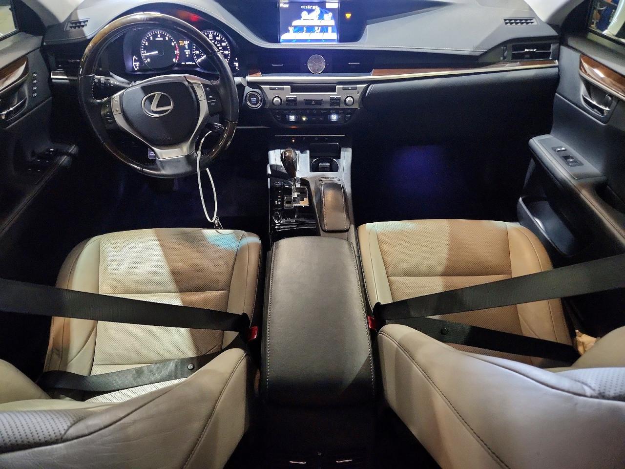 2014 Lexus Es 350 White vin: JTHBK1GG5E2129776