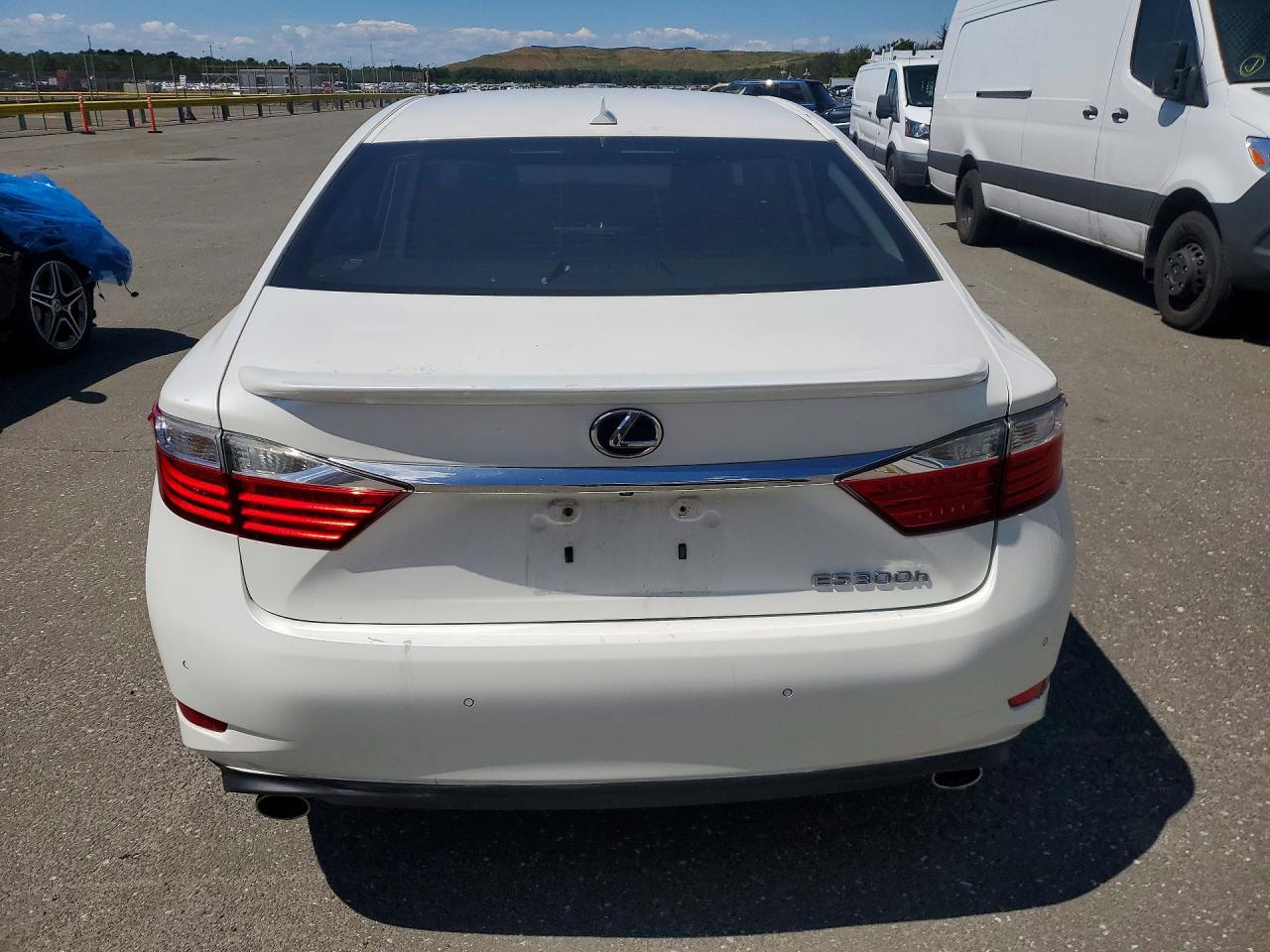 2014 Lexus Es 350 White vin: JTHBK1GG5E2130426