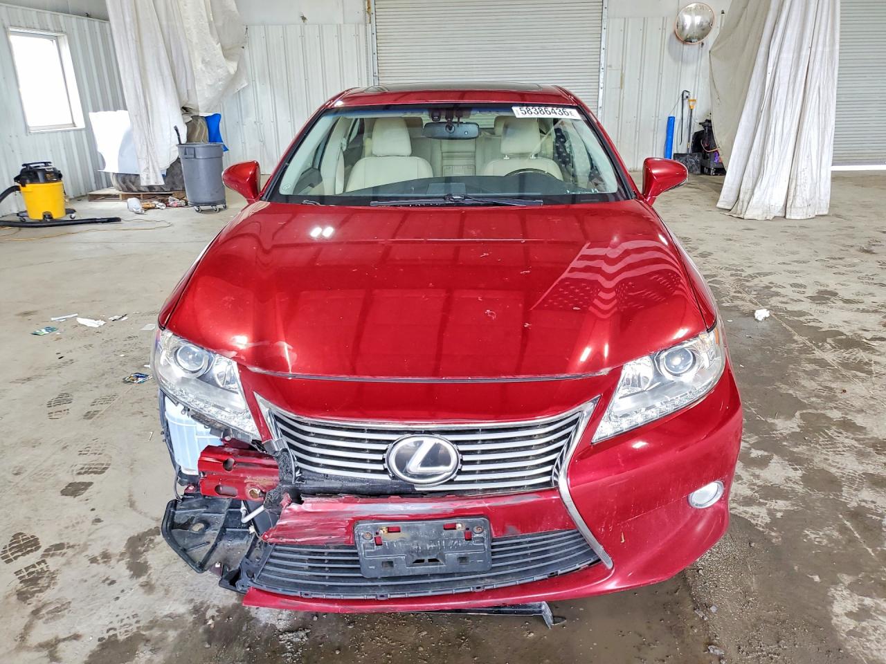 2014 Lexus Es 350 Maroon vin: JTHBK1GG5E2131950