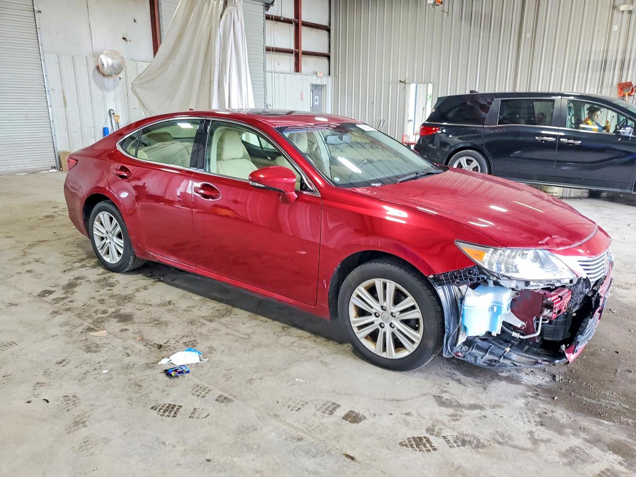 2014 Lexus Es 350 Maroon vin: JTHBK1GG5E2131950