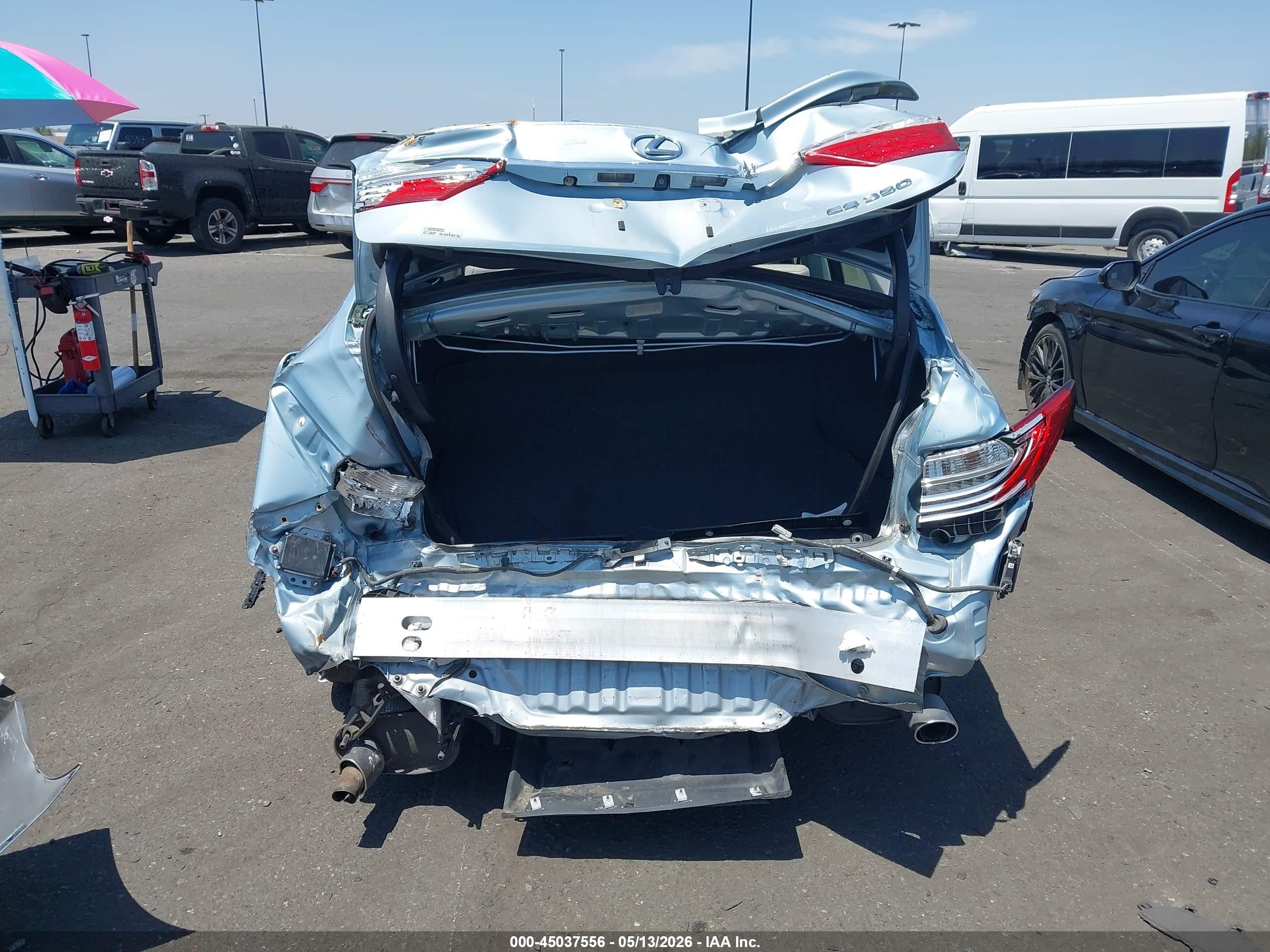 2014 Lexus Es 350 Light Blue vin: JTHBK1GG5E2134265