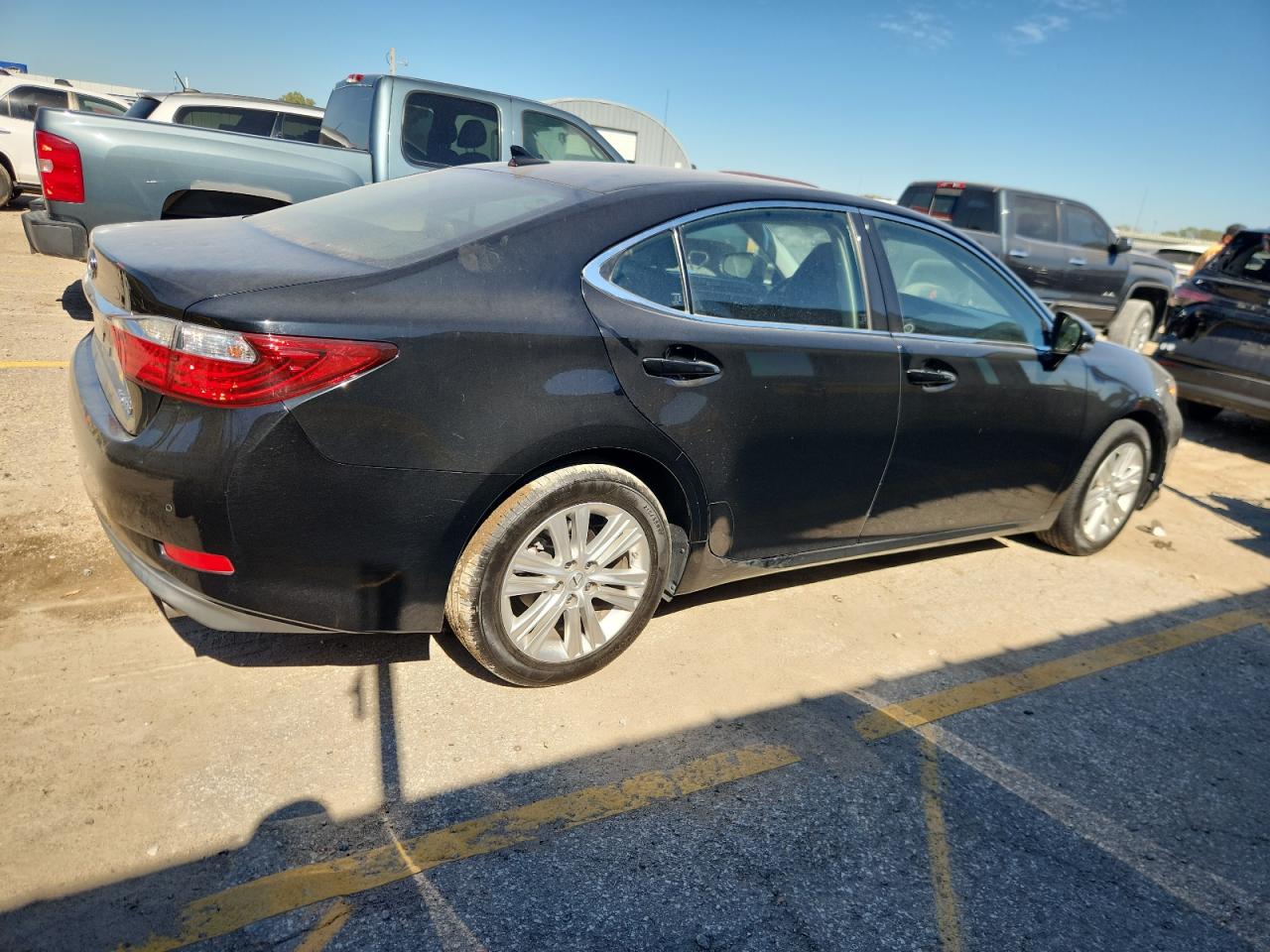 2014 Lexus Es 350 Black vin: JTHBK1GG5E2135478