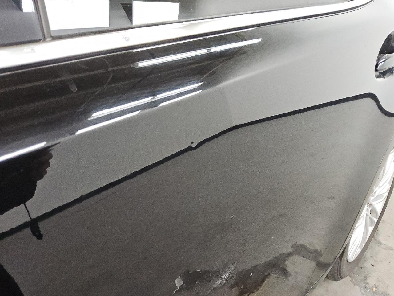 2014 Lexus Es 350 Black vin: JTHBK1GG5E2143595 Damage: Left Rear Door, Dent(S) W/ Paint Dmg, 1/2 To 1 Inch