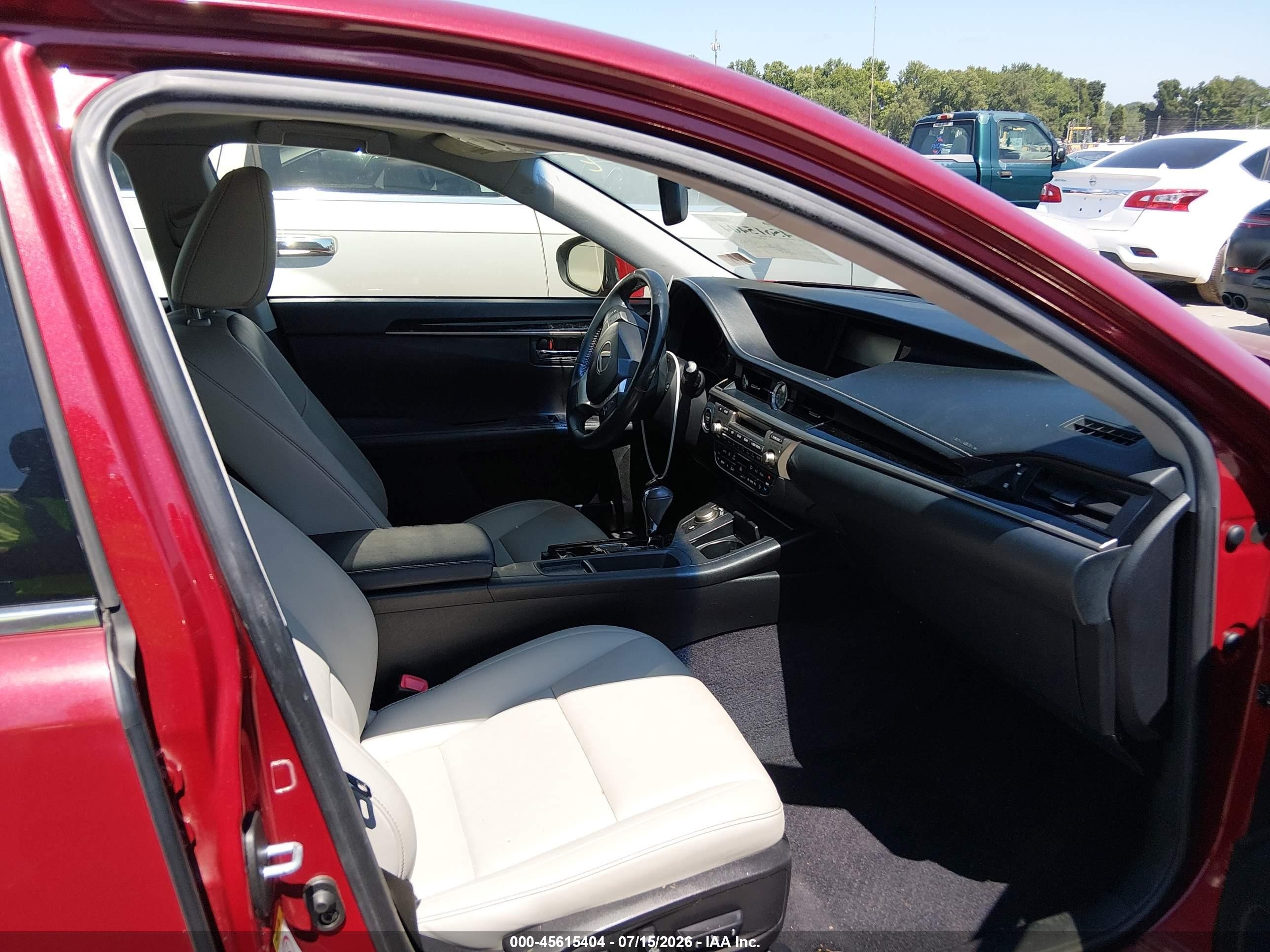 2014 Lexus Es 350   Burgundy vin: JTHBK1GG5E2149378