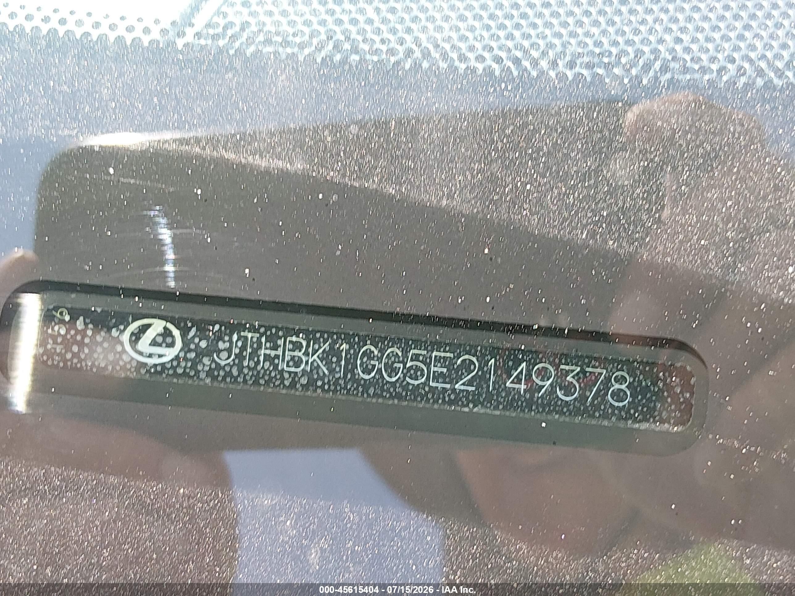 2014 Lexus Es 350   Burgundy vin: JTHBK1GG5E2149378