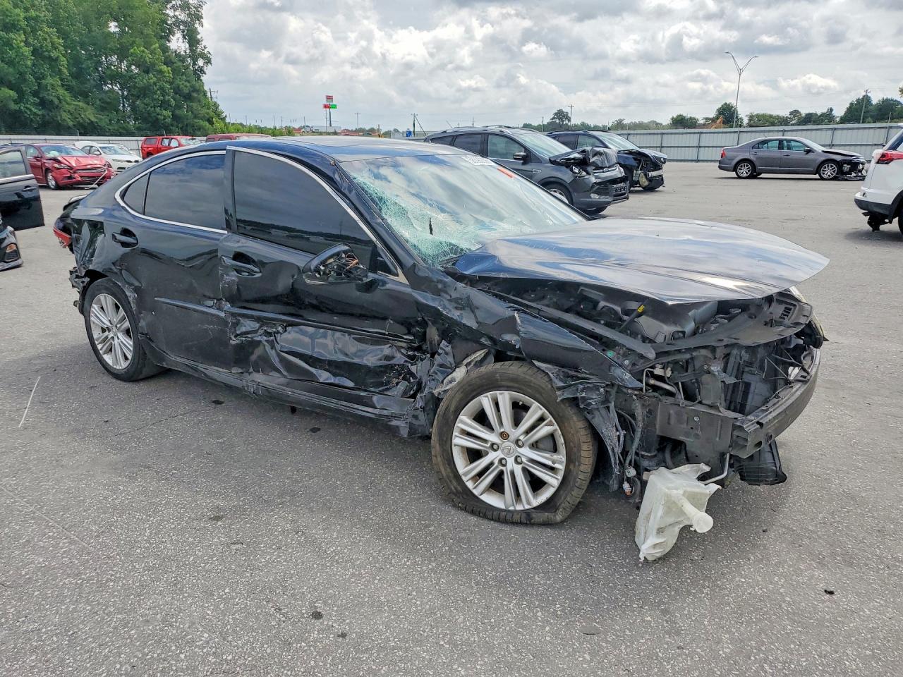 2015 Lexus Es 350 Black vin: JTHBK1GG5F2154419