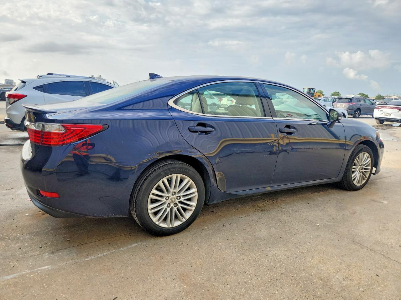 2015 Lexus Es 350 Синий vin: JTHBK1GG5F2160866