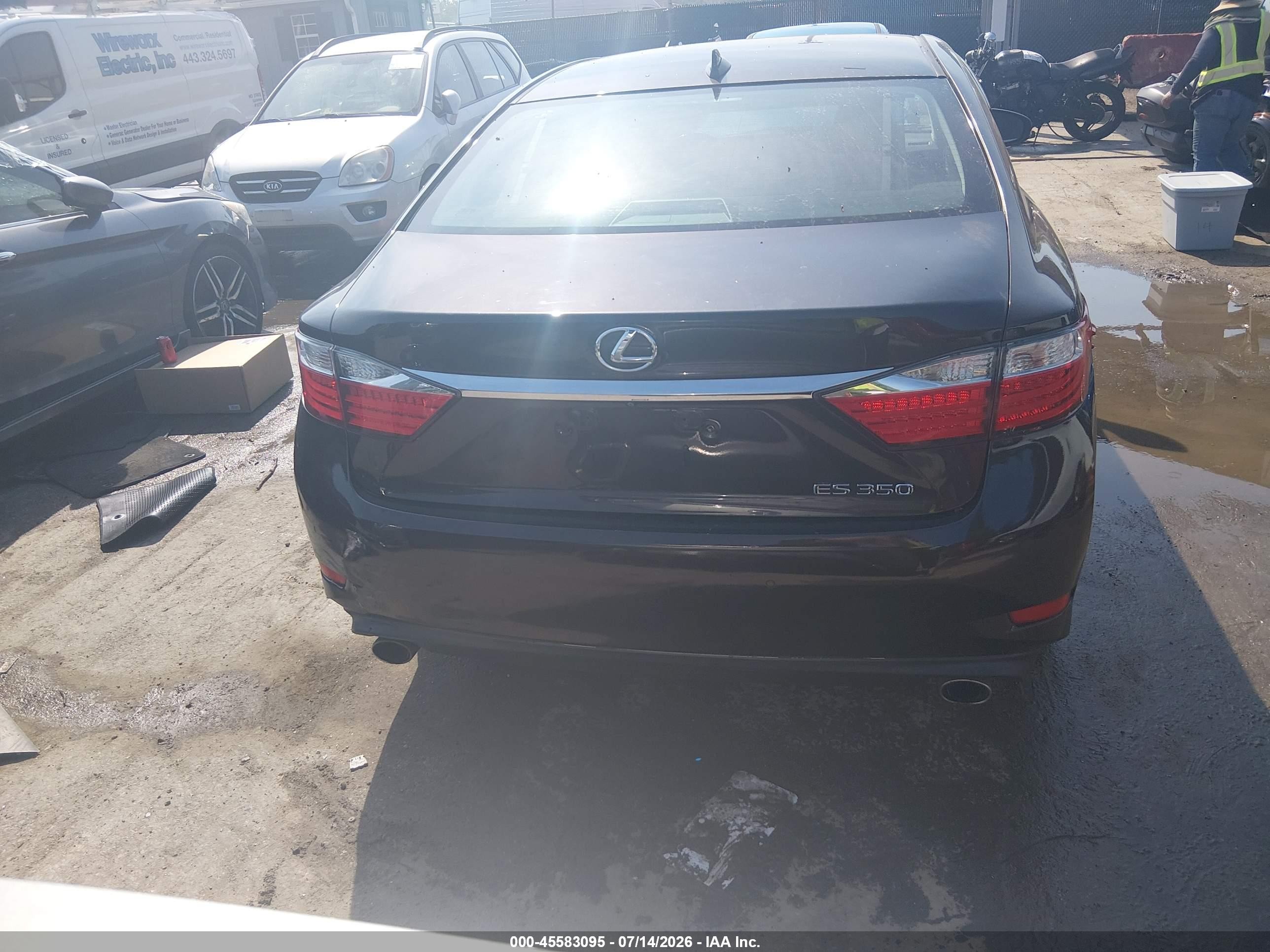 2015 Lexus Es 350 Gray vin: JTHBK1GG5F2166120