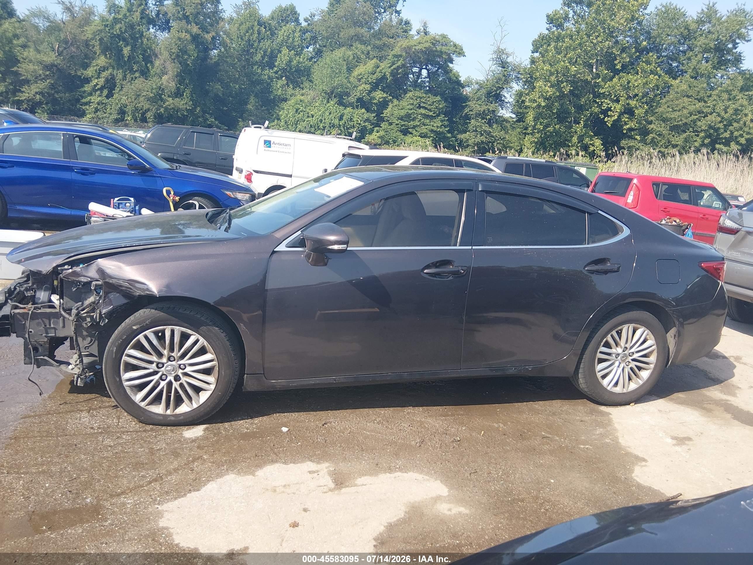 2015 Lexus Es 350 Gray vin: JTHBK1GG5F2166120