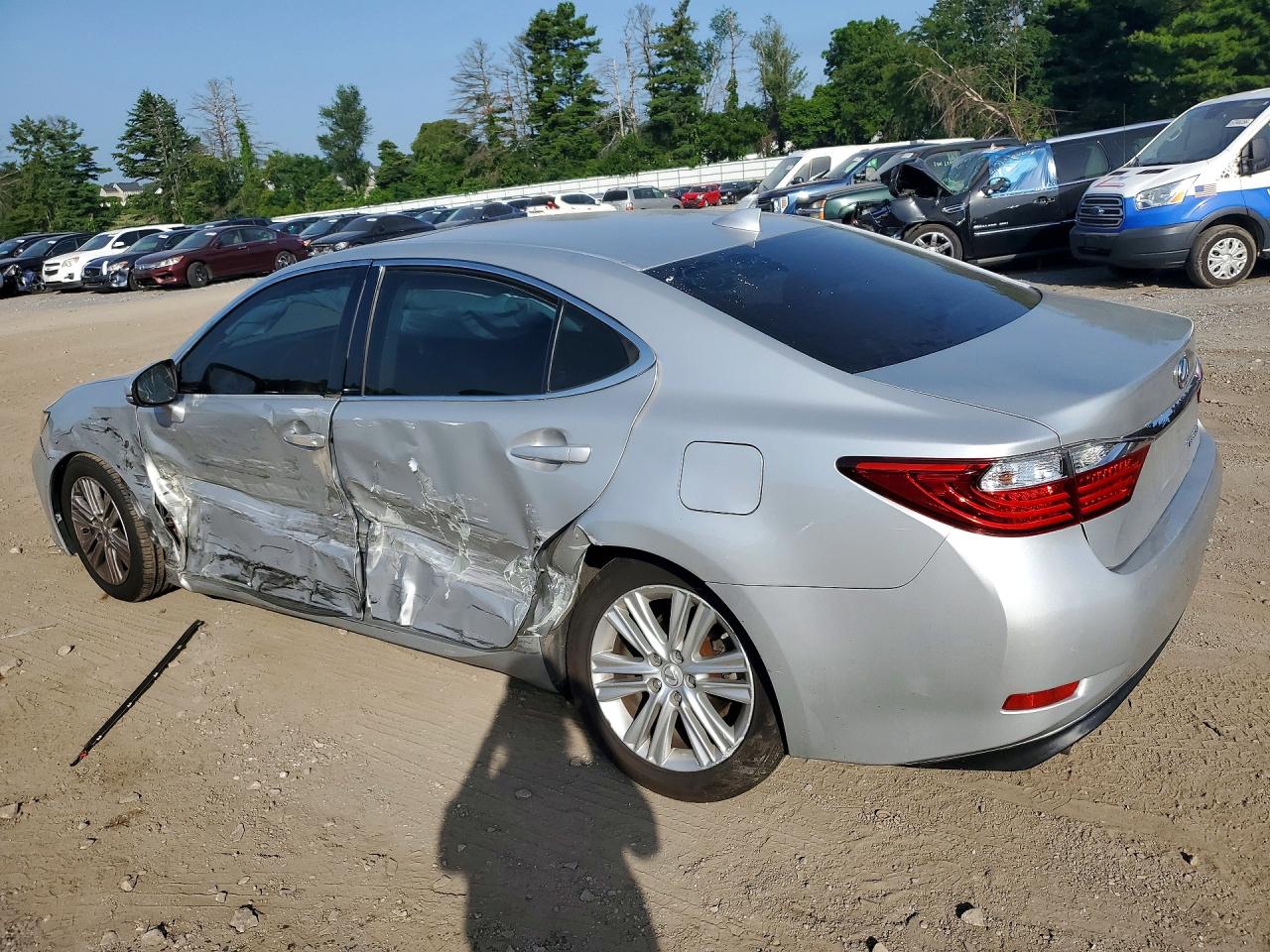 2015 Lexus Es 350 Silver vin: JTHBK1GG5F2168451