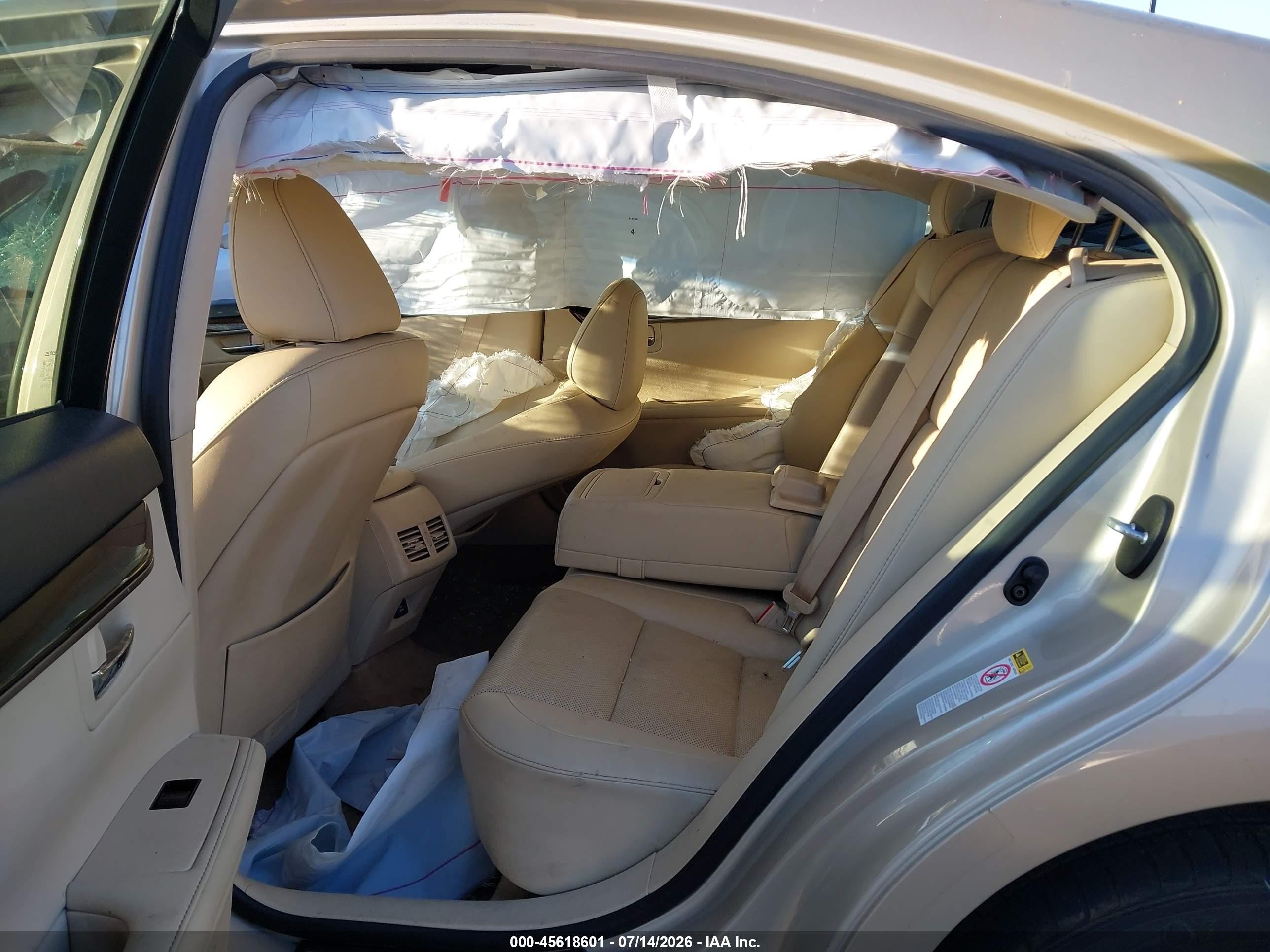 2015 Lexus Es 350   Бежевый vin: JTHBK1GG5F2173343