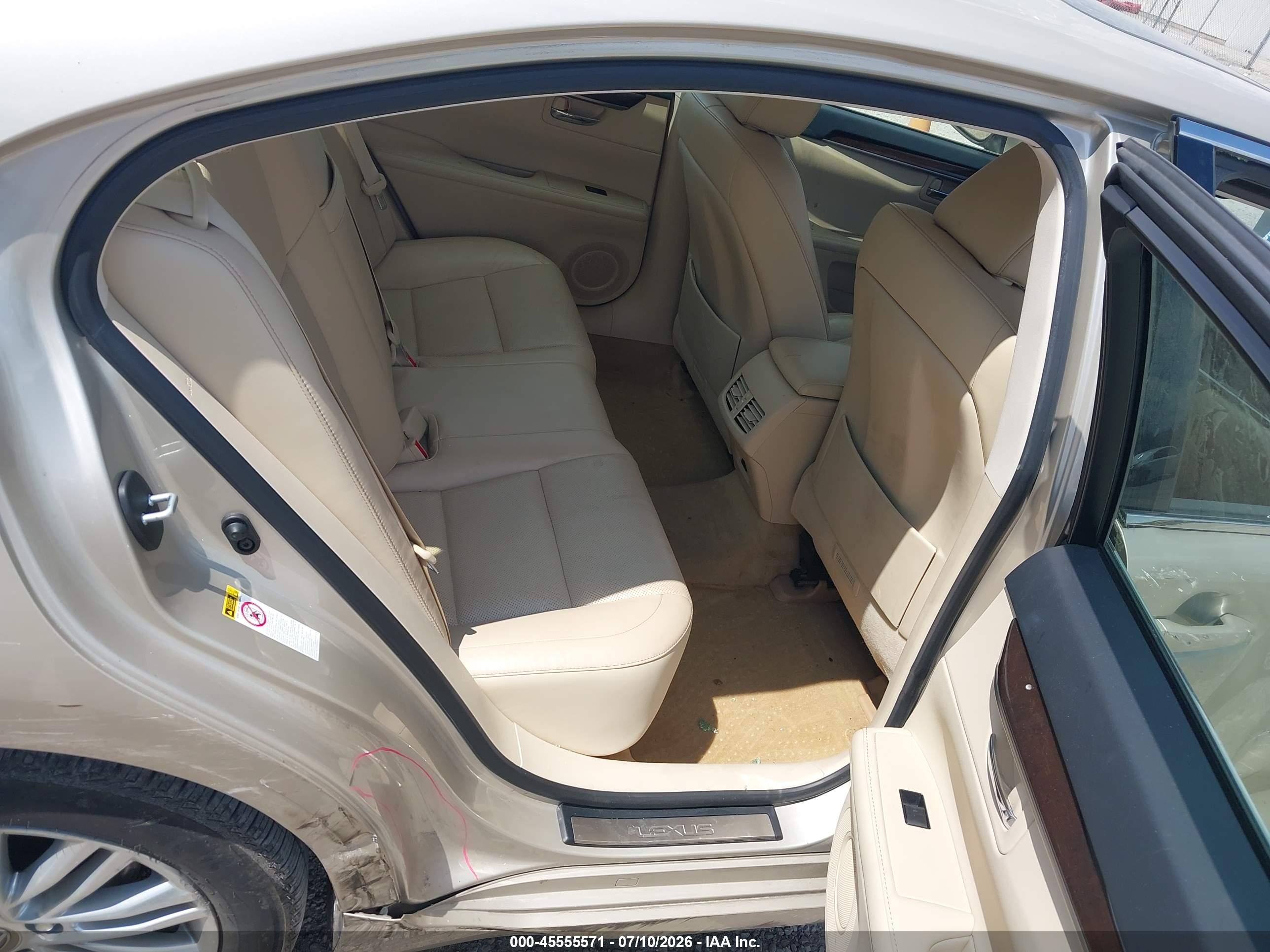 2015 Lexus Es 350 Beige vin: JTHBK1GG5F2176825