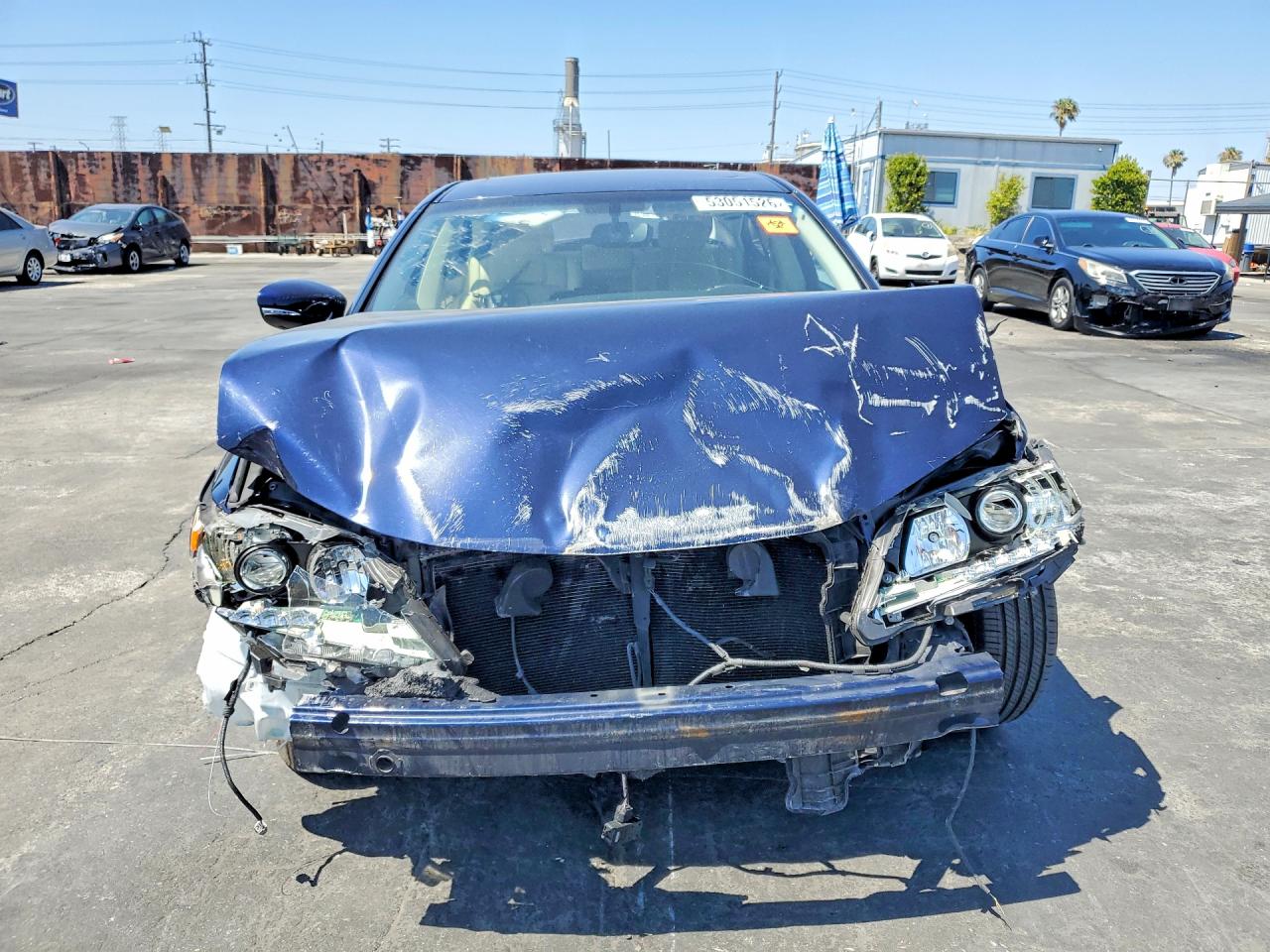 2015 Lexus Es 350 Blue vin: JTHBK1GG5F2190577