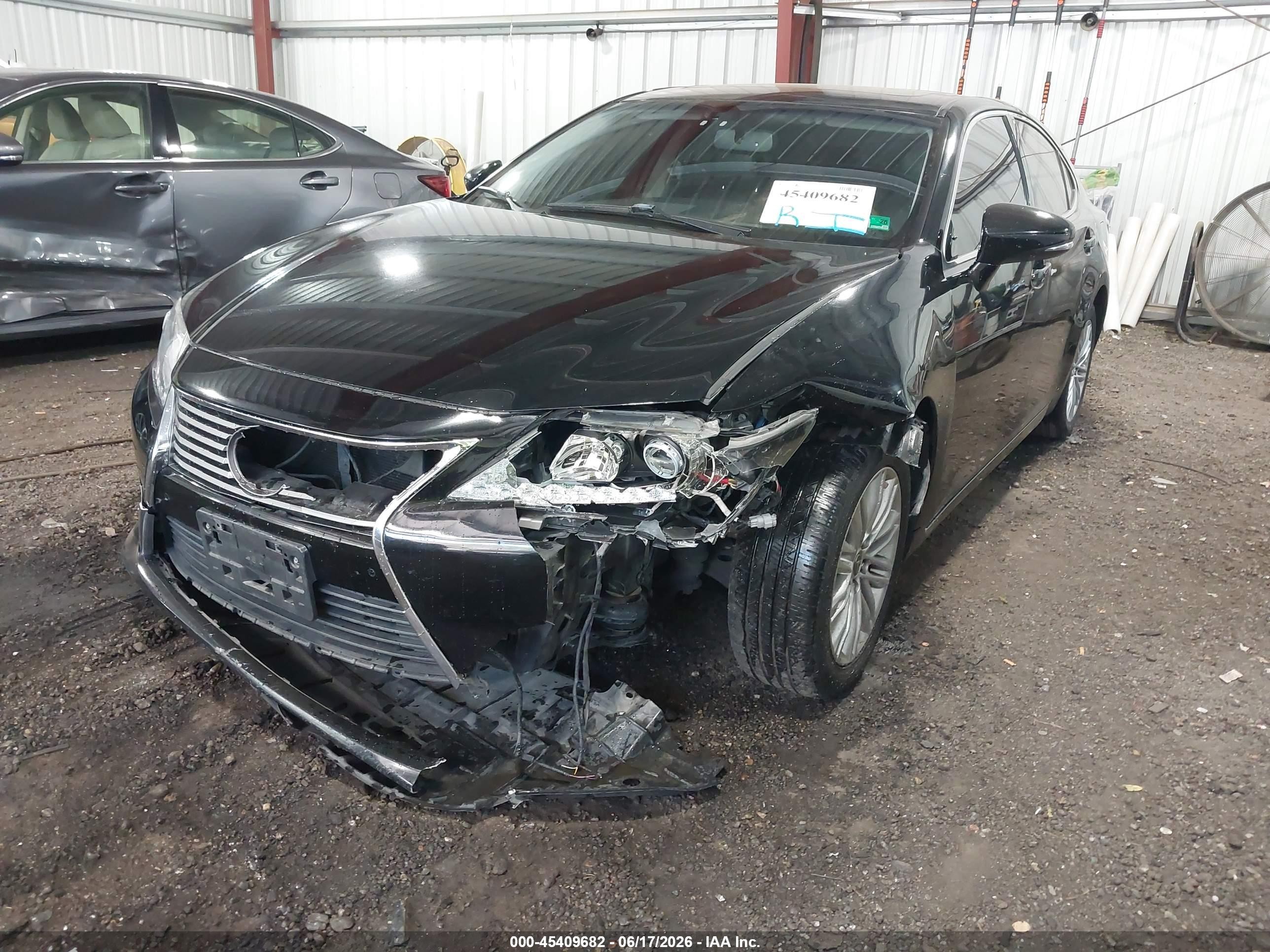 2015 Lexus Es 350   Black vin: JTHBK1GG5F2192720