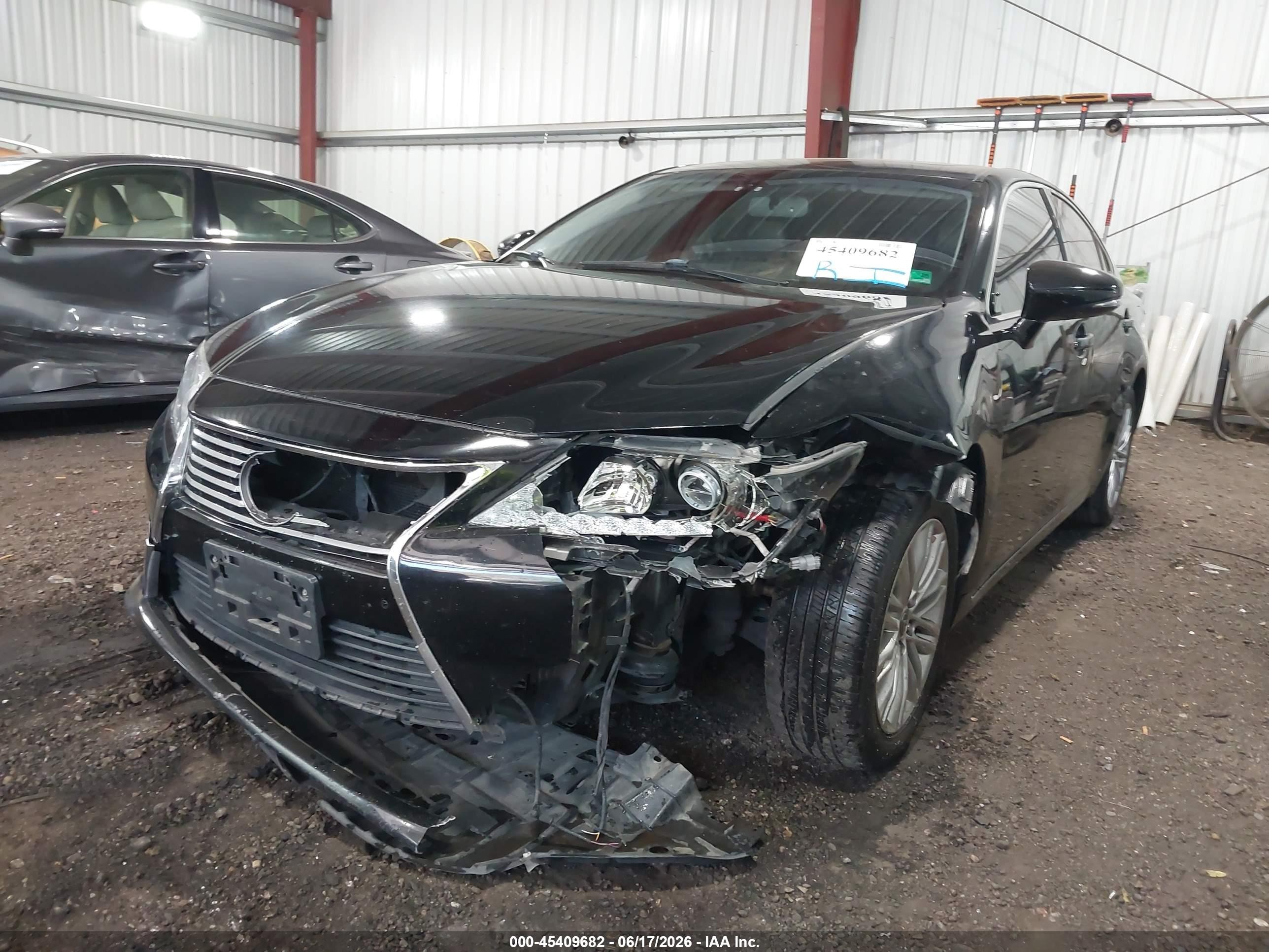 2015 Lexus Es 350   Black vin: JTHBK1GG5F2192720