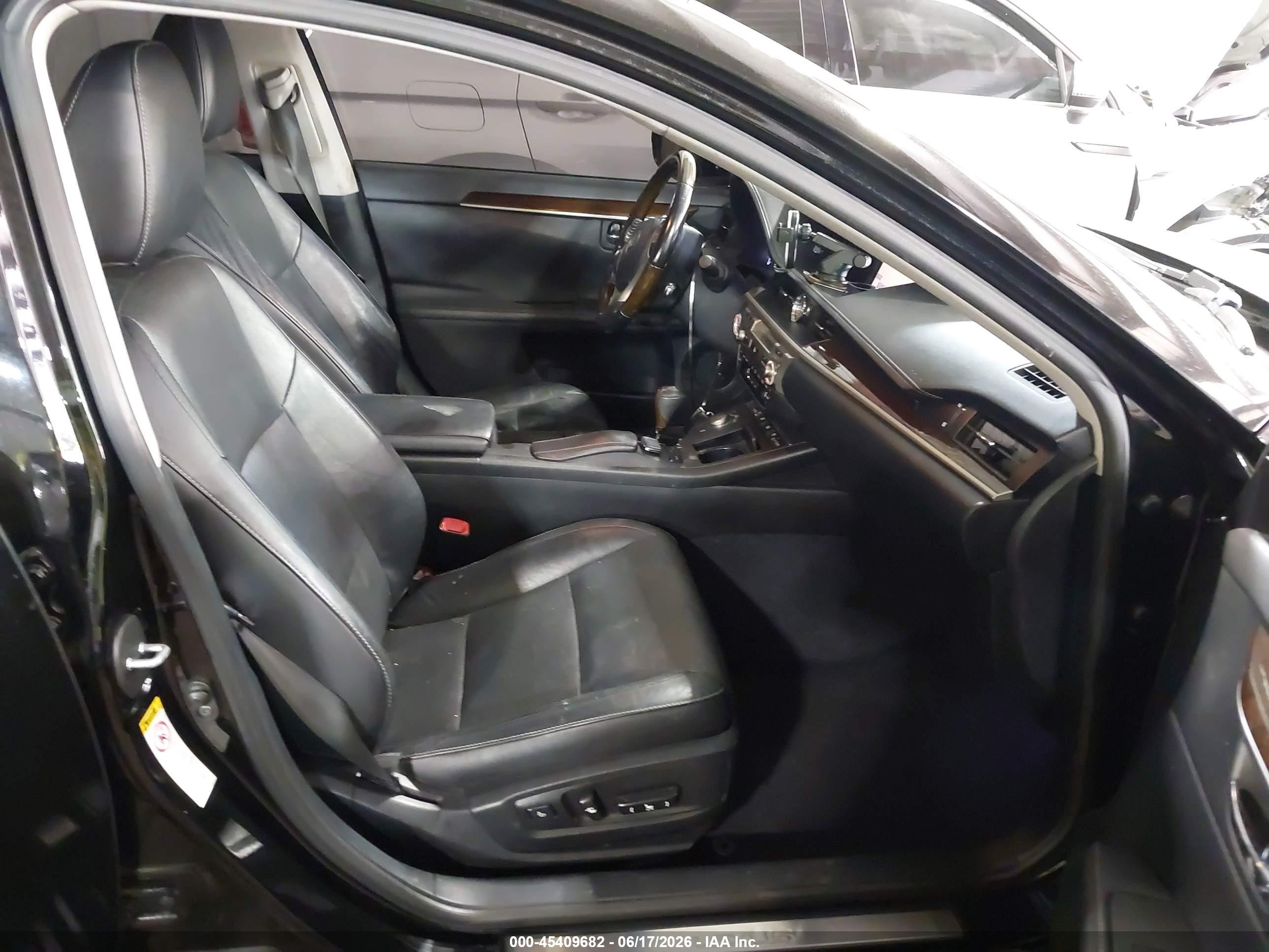 2015 Lexus Es 350   Black vin: JTHBK1GG5F2192720