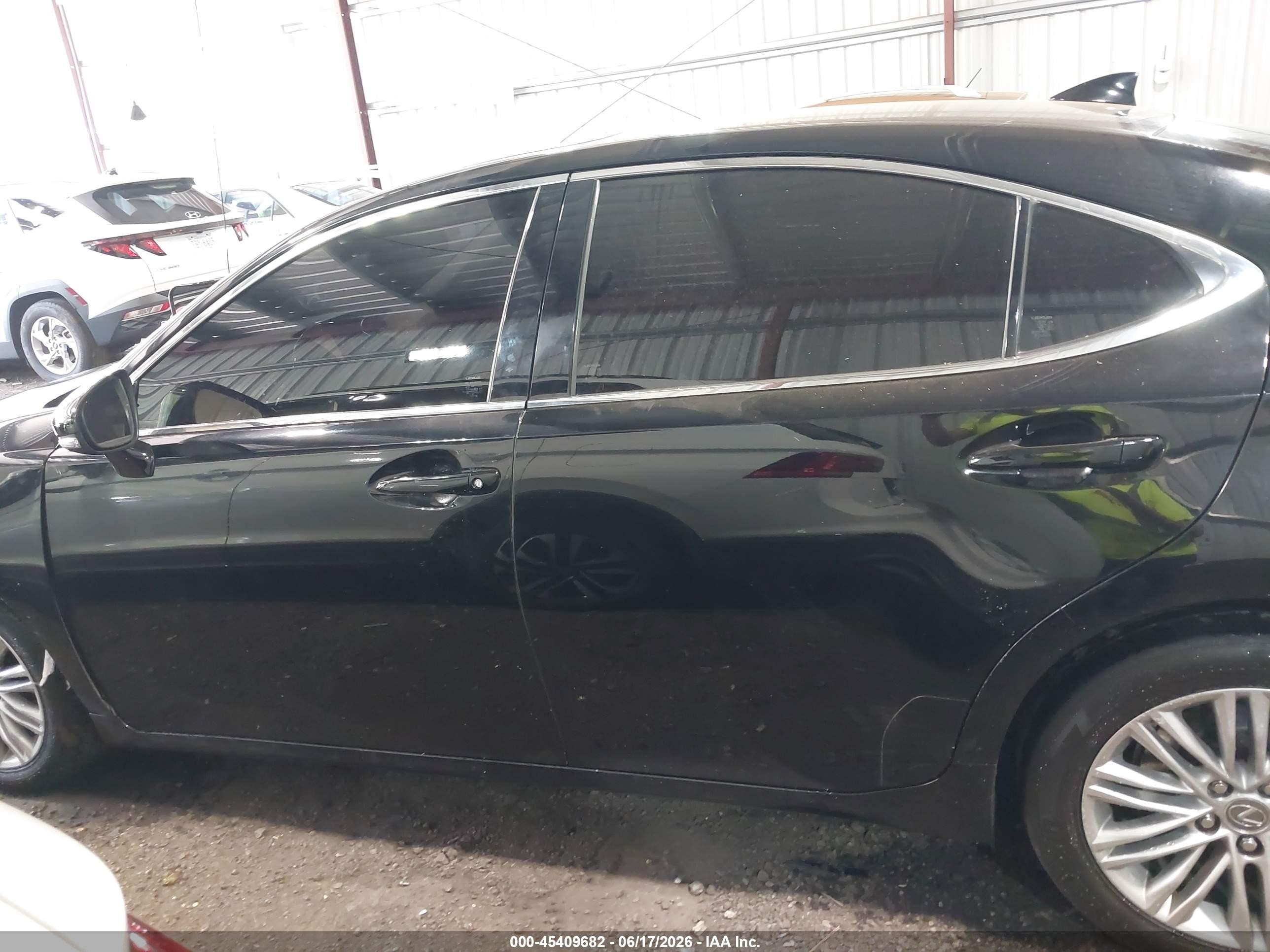 2015 Lexus Es 350   Black vin: JTHBK1GG5F2192720