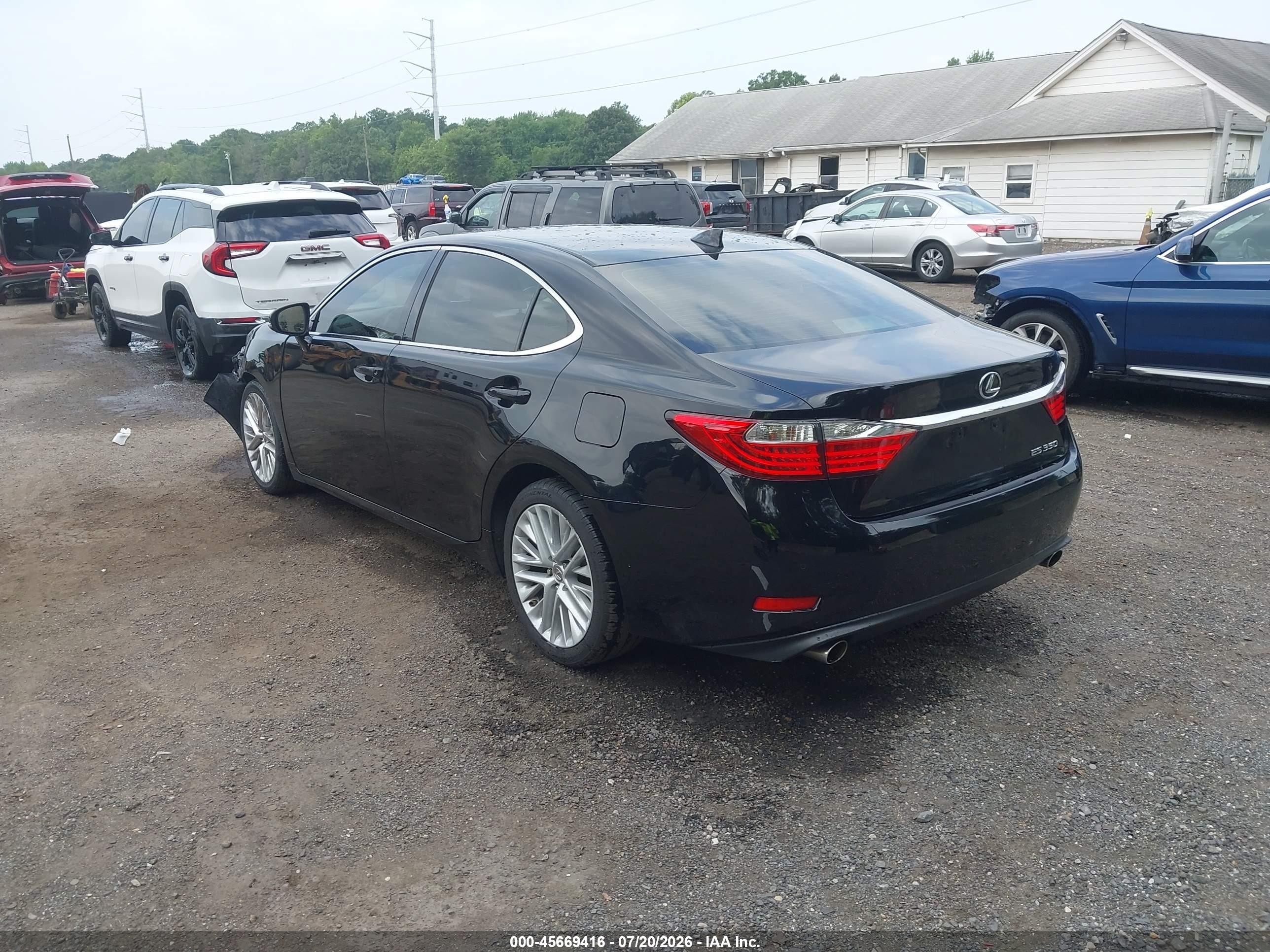 2015 Lexus Es 350   Black vin: JTHBK1GG5F2196850