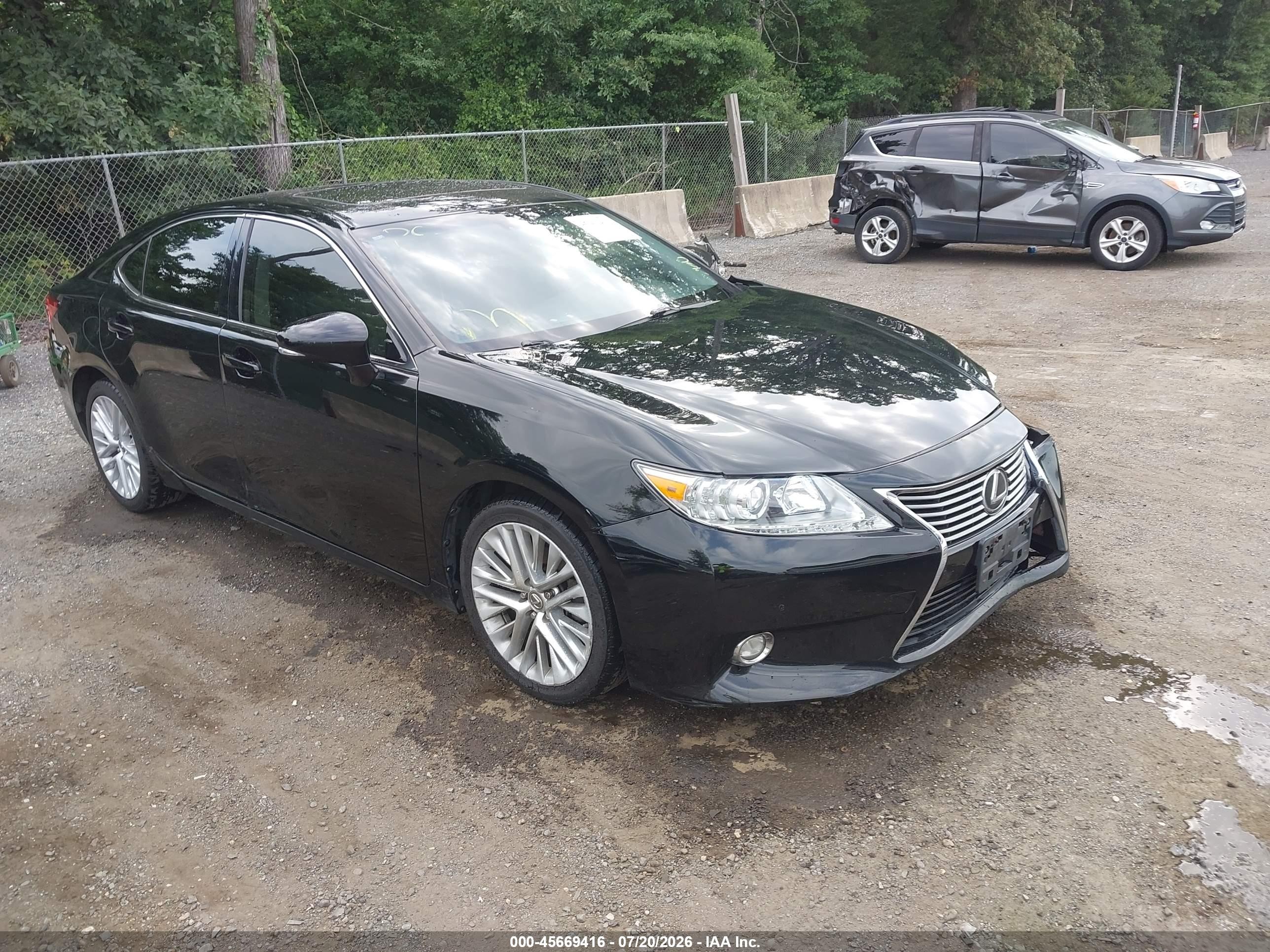 2015 Lexus Es 350   Black vin: JTHBK1GG5F2196850