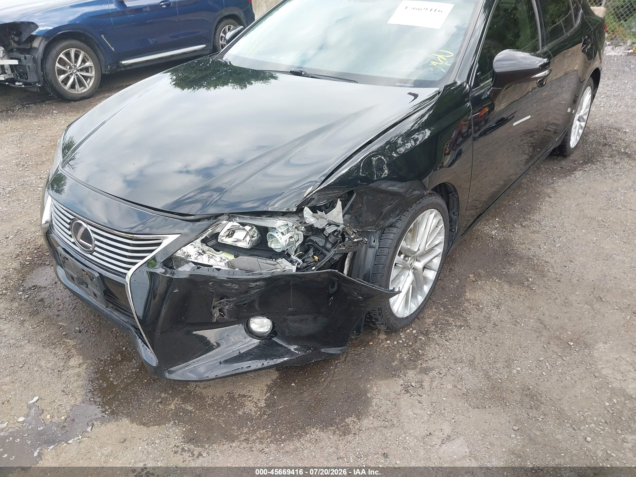 2015 Lexus Es 350   Black vin: JTHBK1GG5F2196850