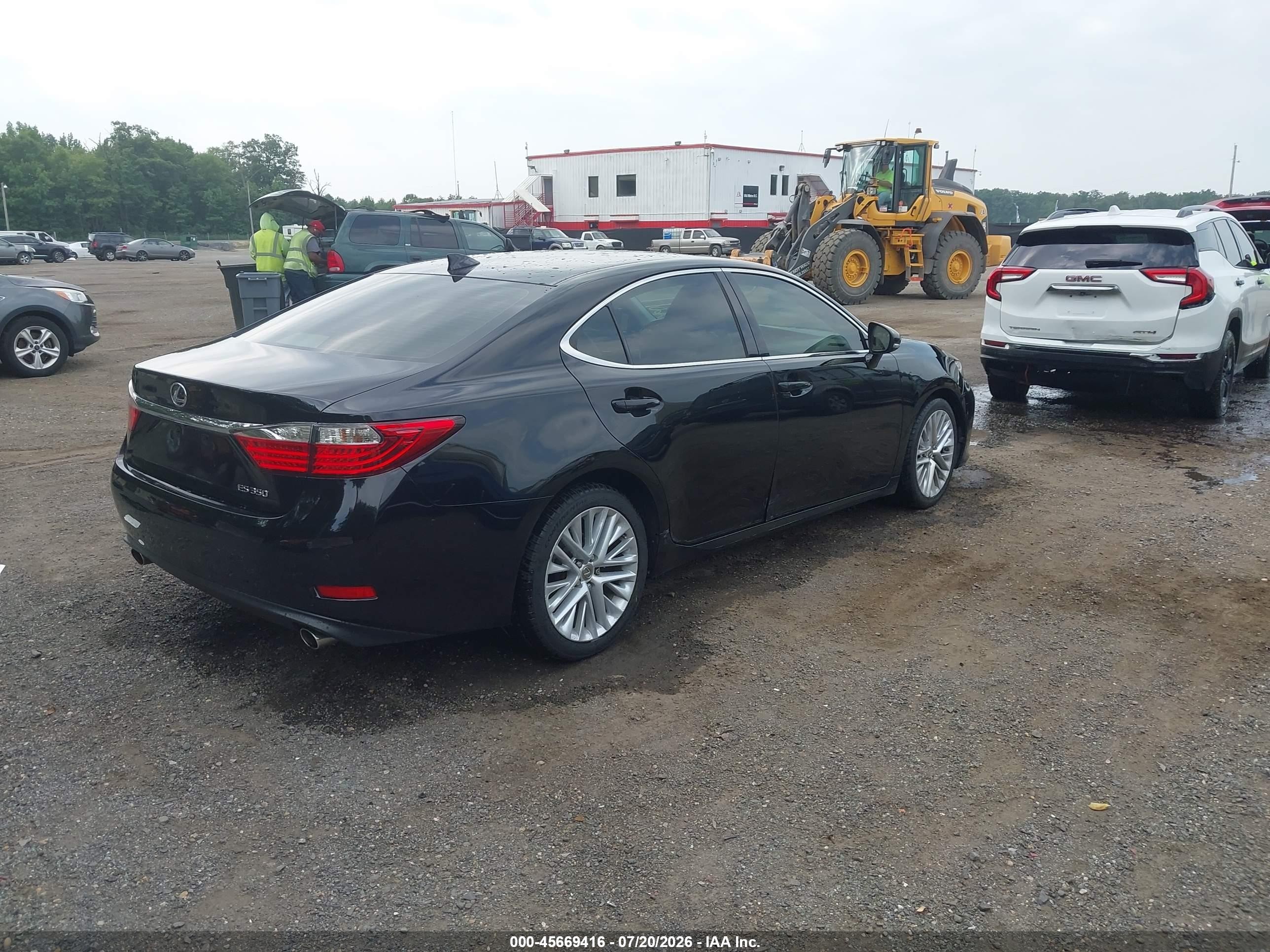 2015 Lexus Es 350   Black vin: JTHBK1GG5F2196850