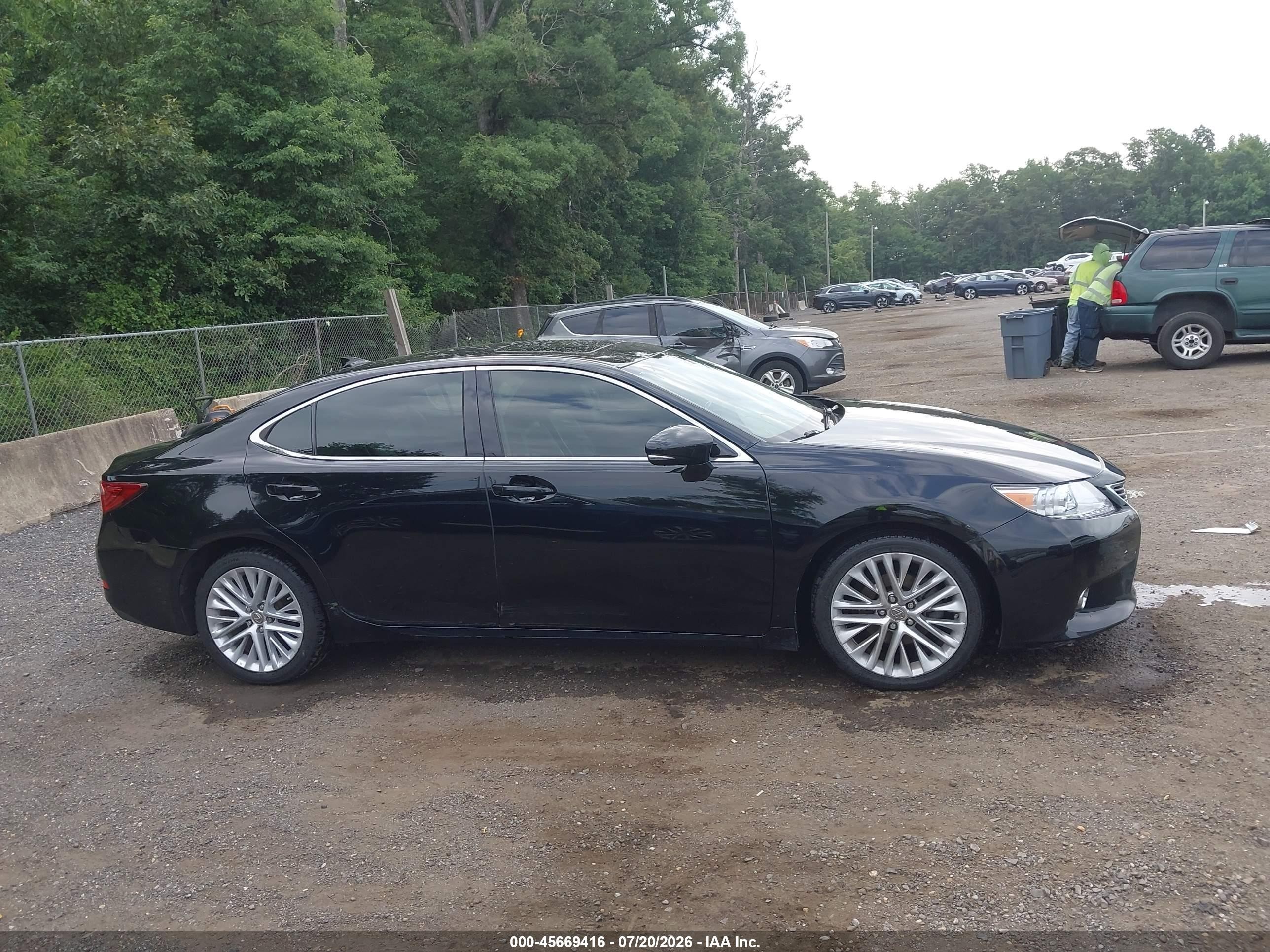 2015 Lexus Es 350   Black vin: JTHBK1GG5F2196850