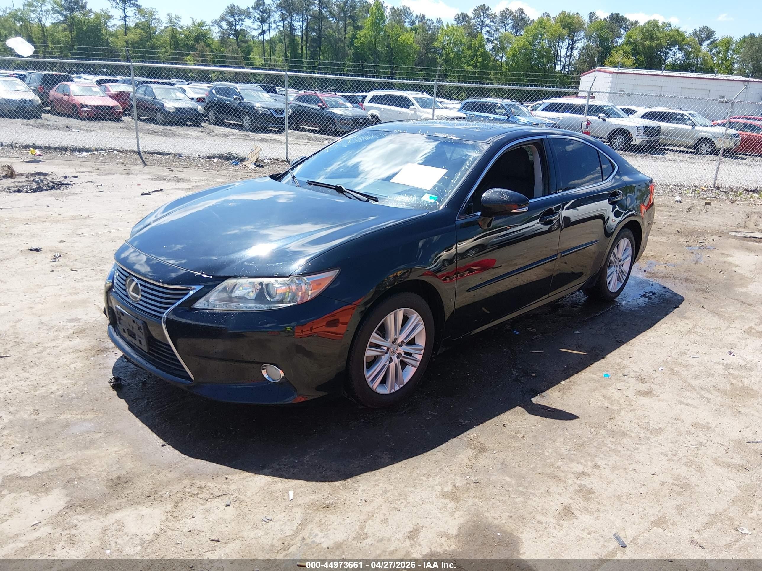 2015 Lexus Es 350 Black vin: JTHBK1GG5F2197626