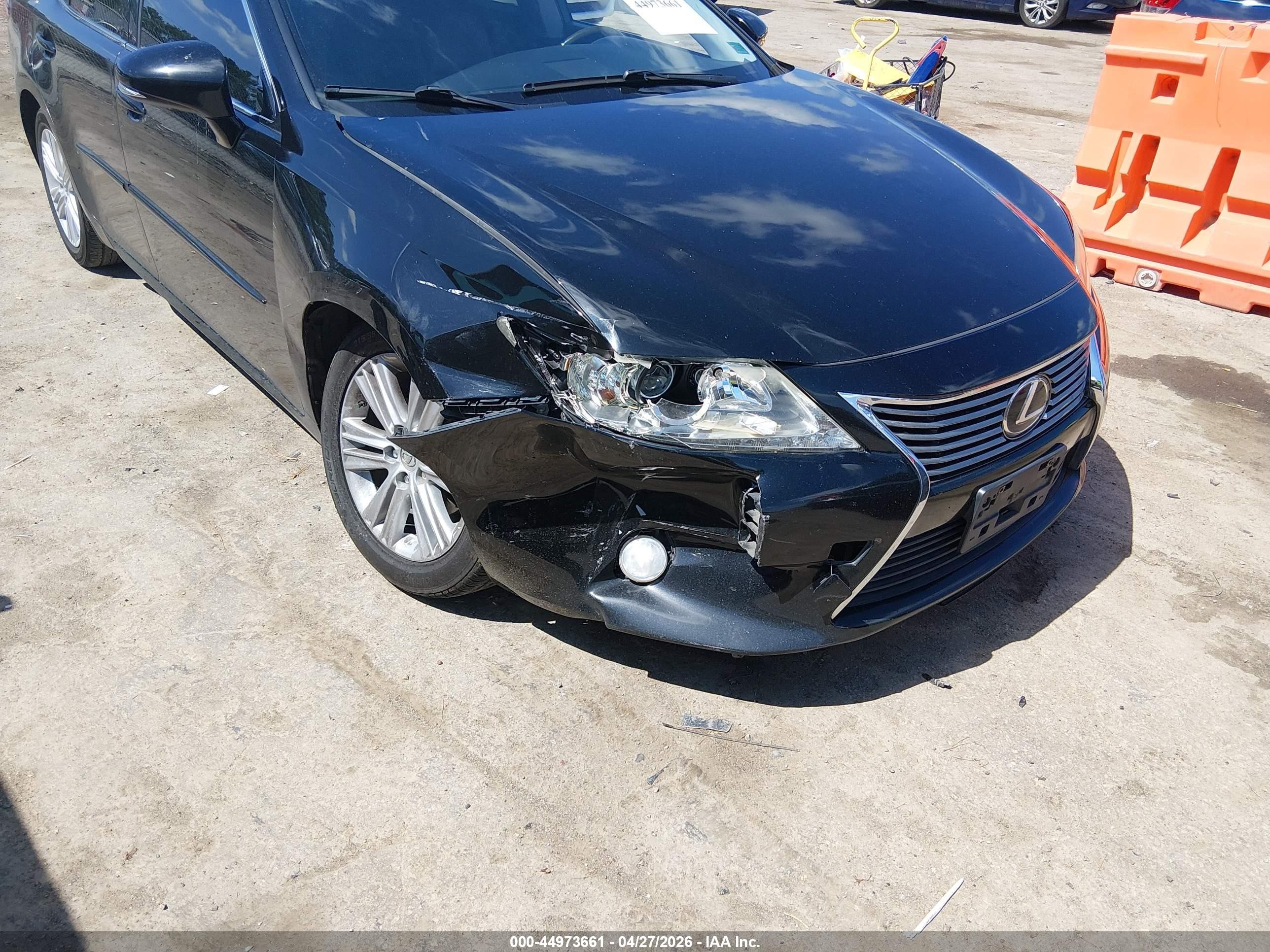 2015 Lexus Es 350 Black vin: JTHBK1GG5F2197626