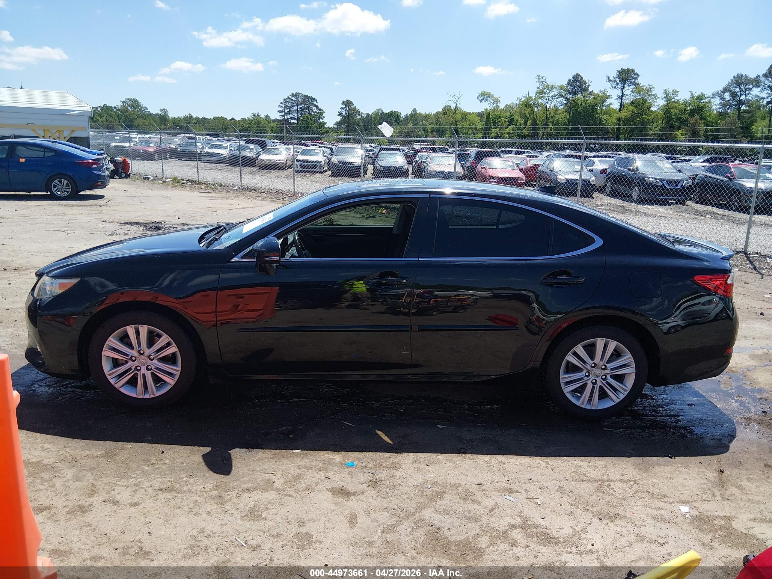2015 Lexus Es 350 Black vin: JTHBK1GG5F2197626